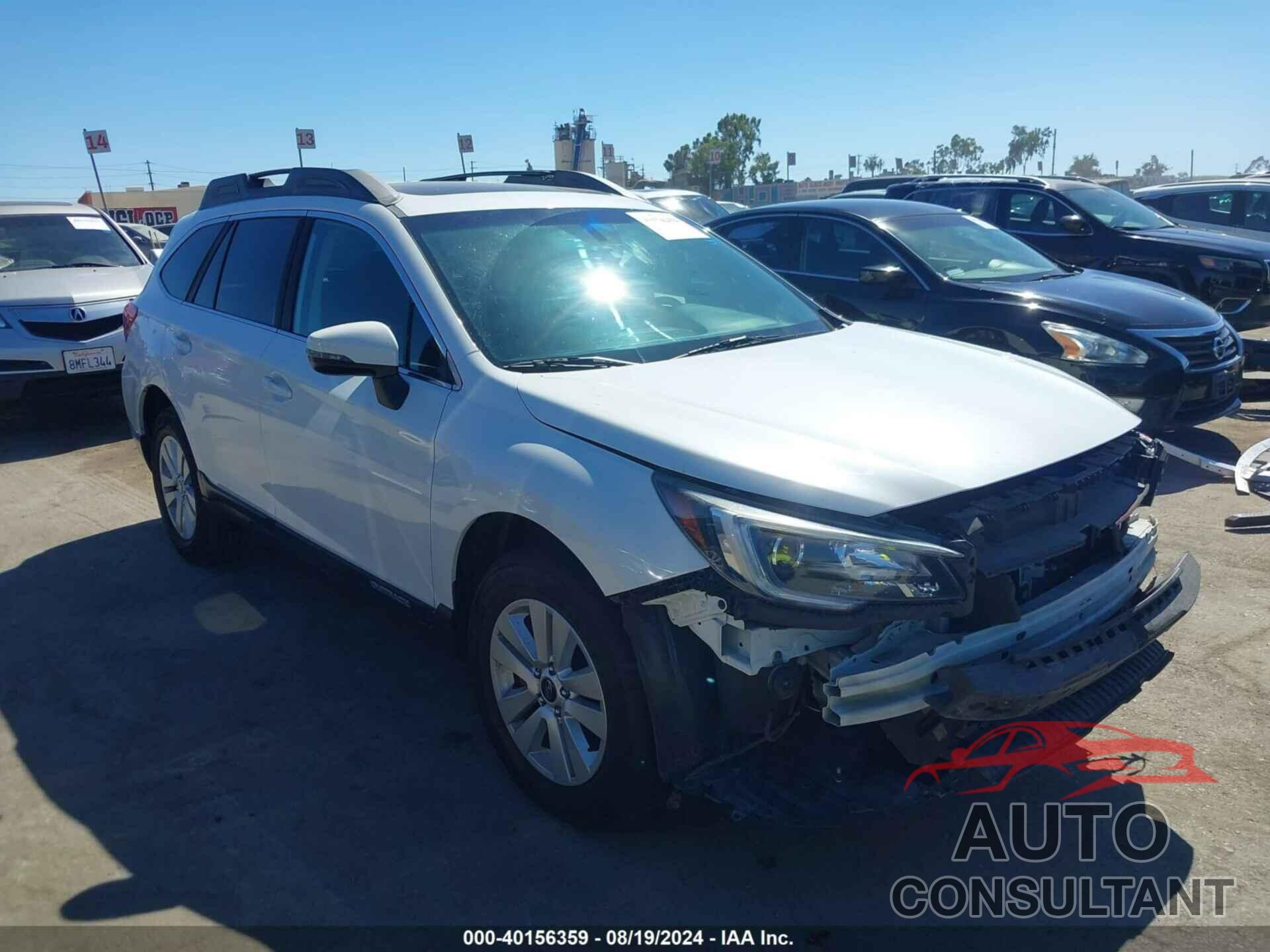 SUBARU OUTBACK 2019 - 4S4BSAHC9K3332359