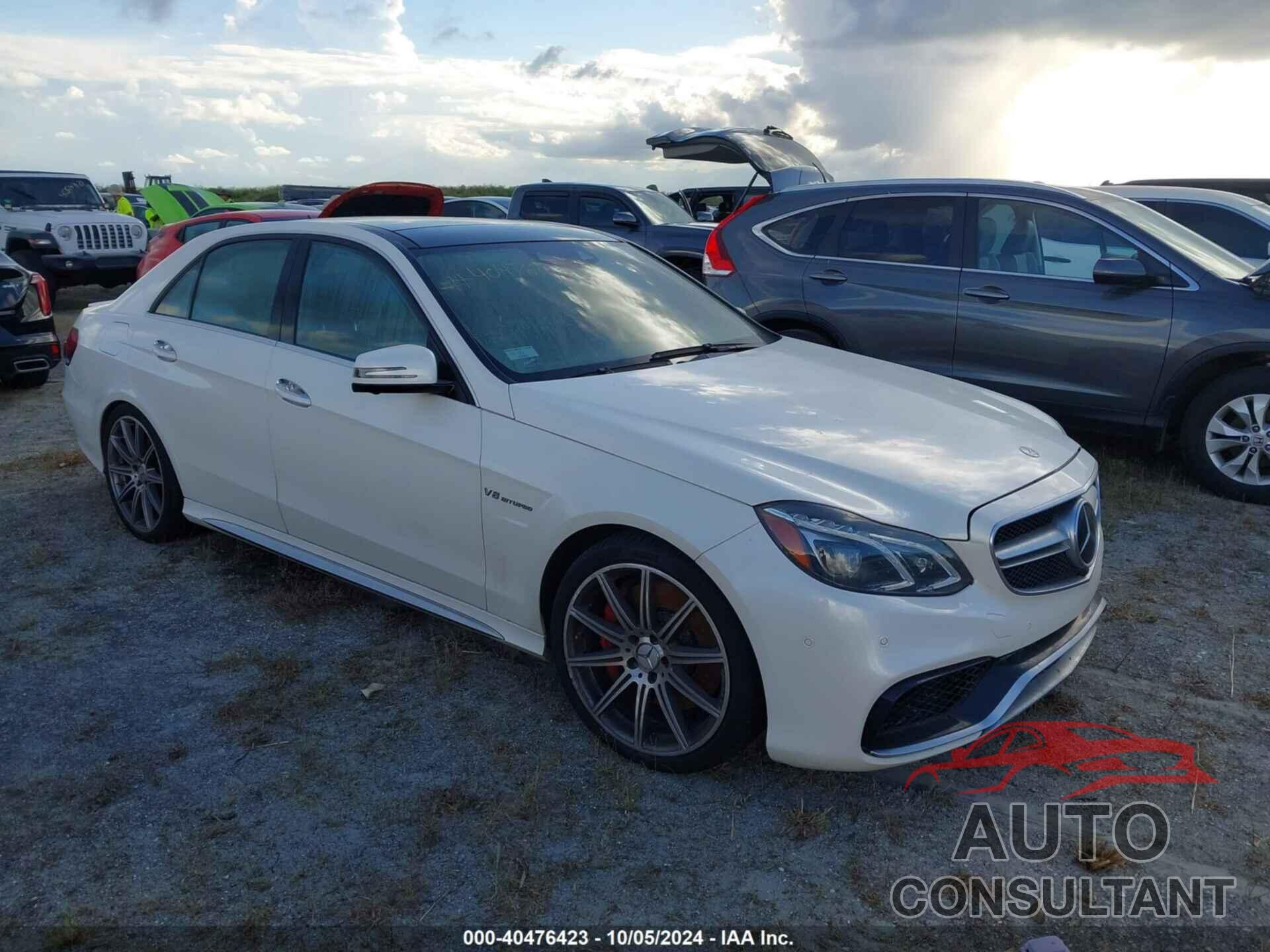 MERCEDES-BENZ E 63 AMG 2014 - WDDHF7GB3EA882743