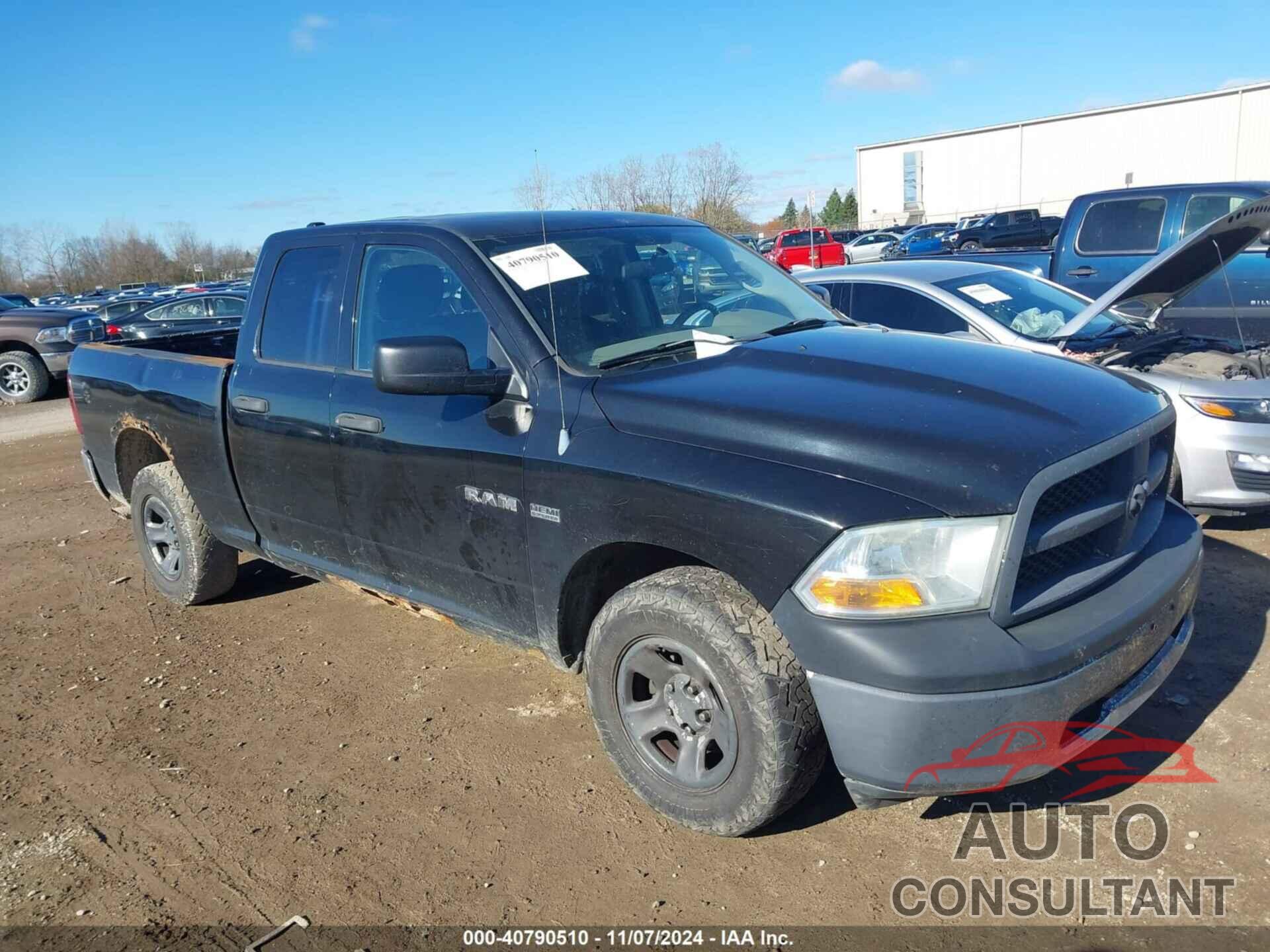 DODGE RAM 1500 2010 - 1D7RV1GT7AS191930