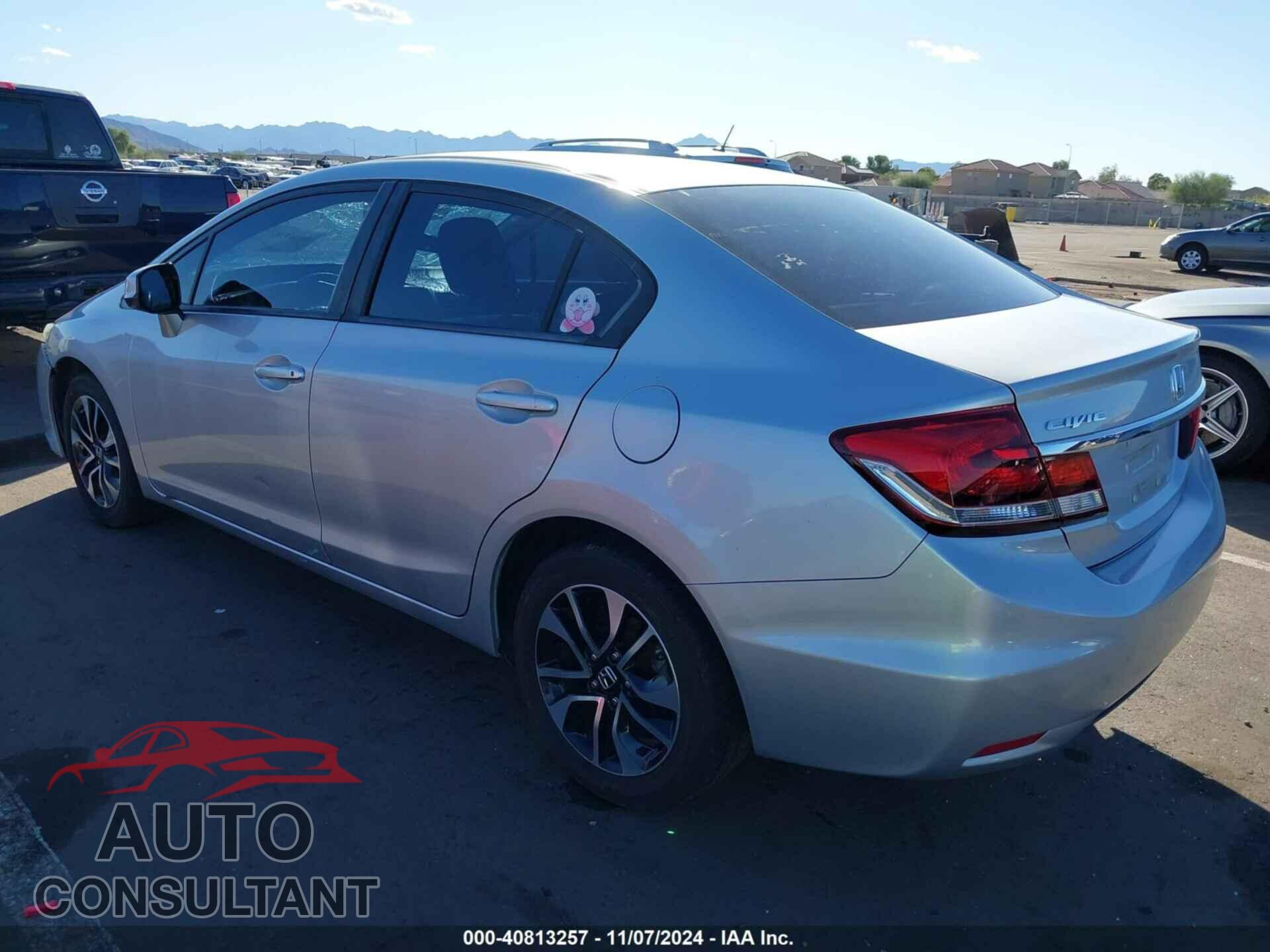 HONDA CIVIC 2013 - 19XFB2F9XDE072083