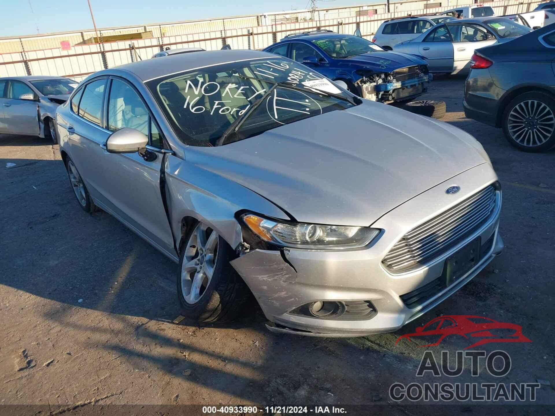 FORD FUSION 2016 - 3FA6P0G77GR340450