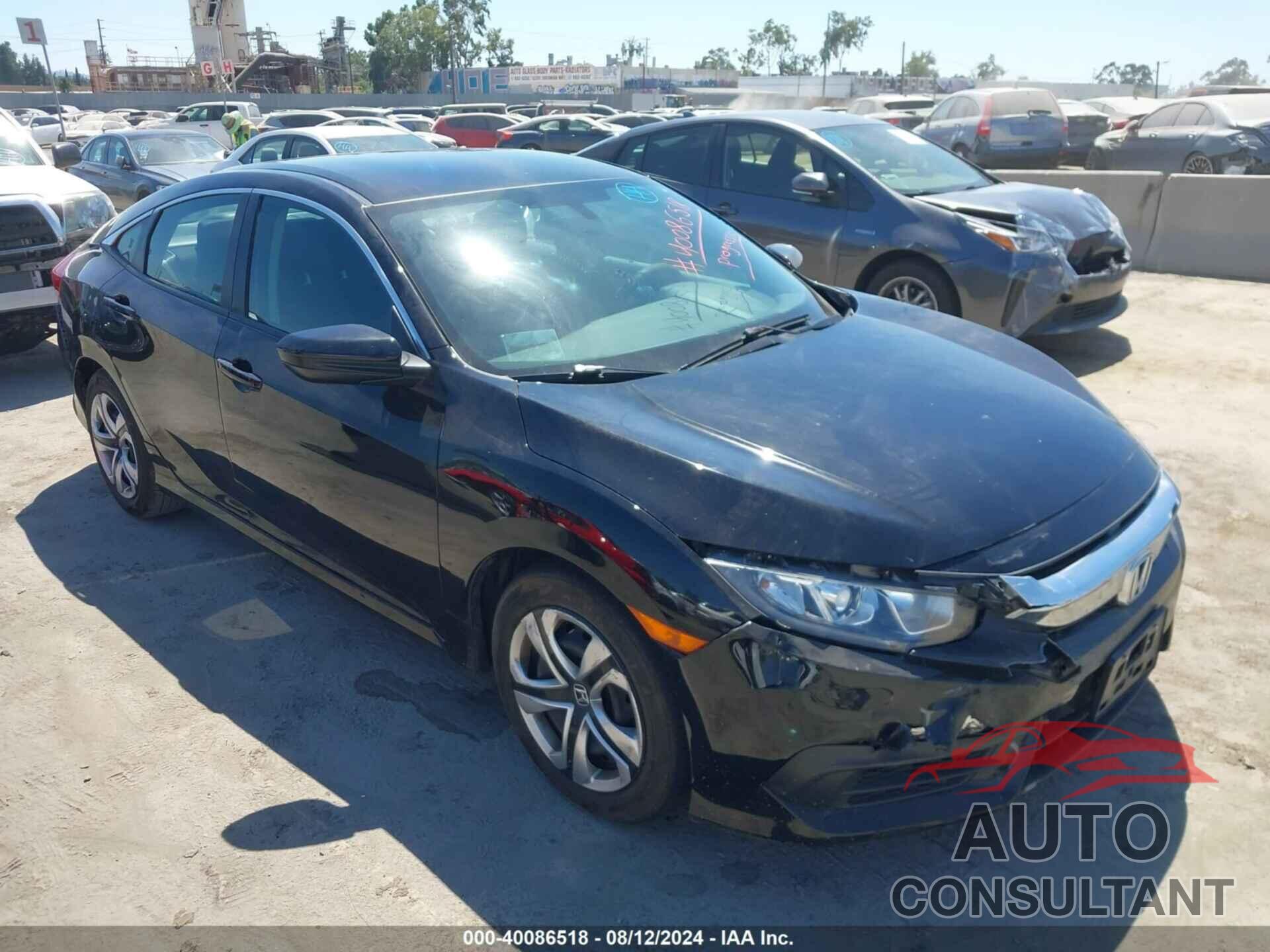 HONDA CIVIC 2018 - 2HGFC2F54JH530521