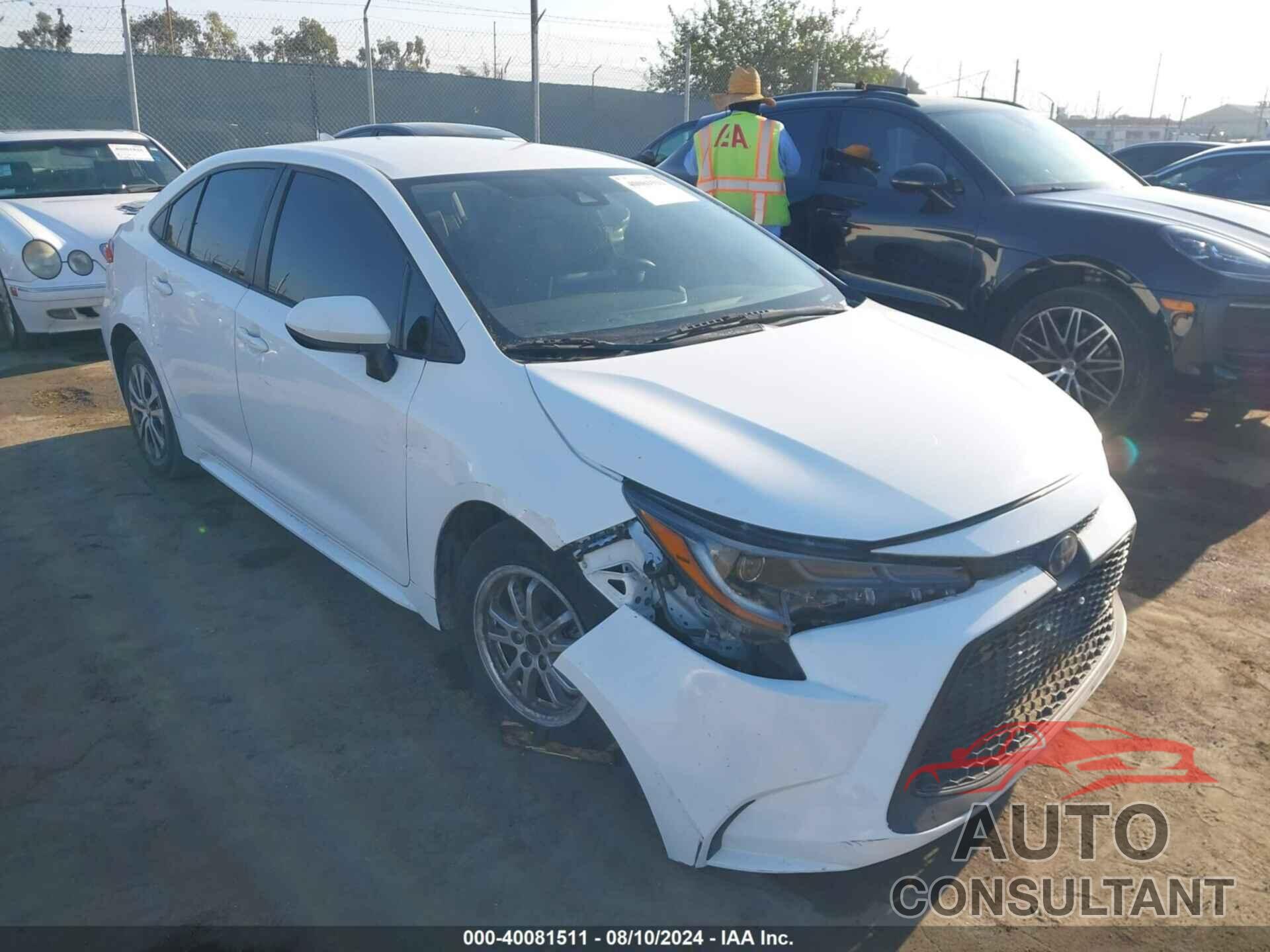 TOYOTA COROLLA 2021 - JTDEAMDE1MJ024064