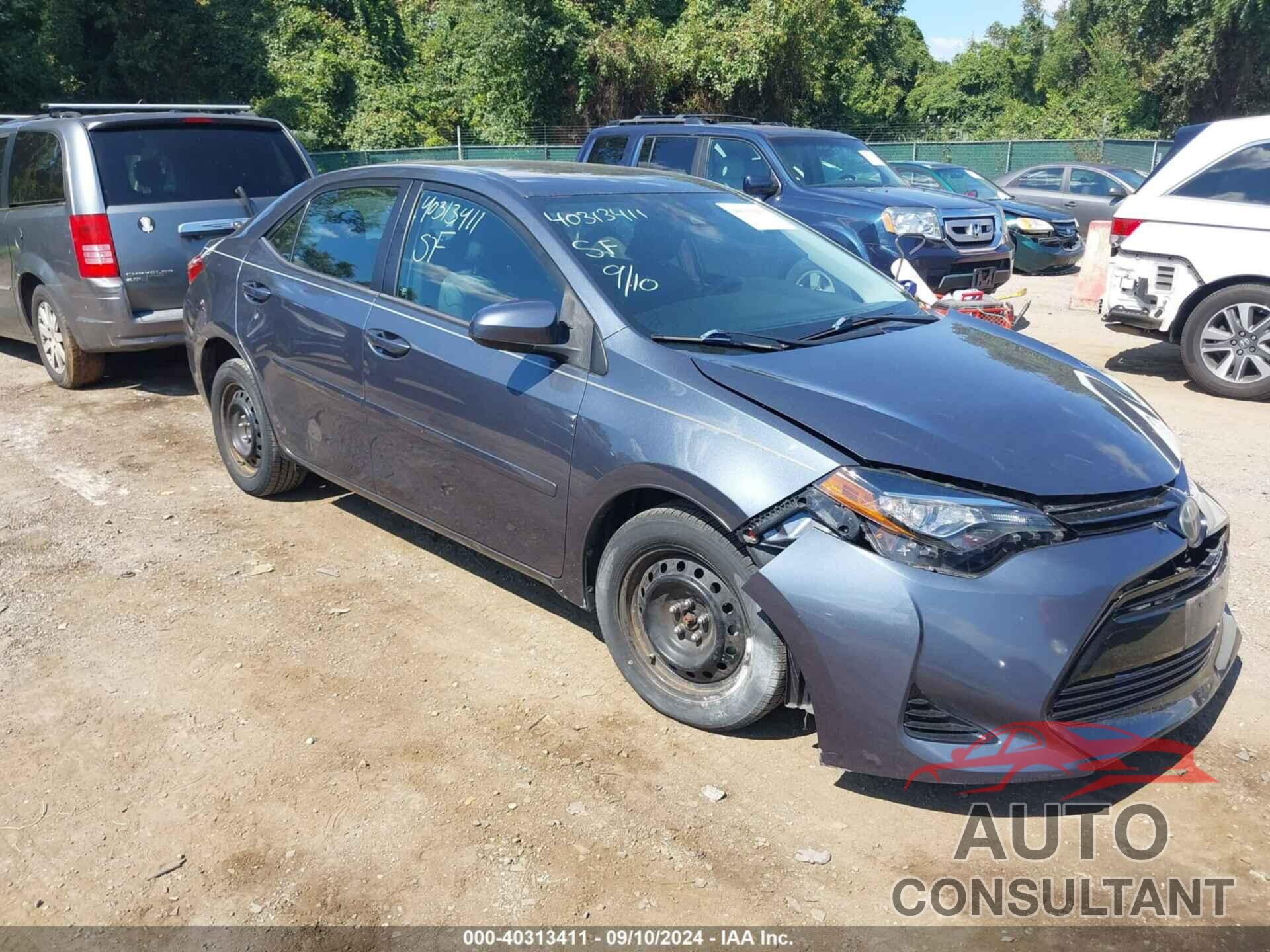 TOYOTA COROLLA 2017 - 2T1BURHE5HC844117