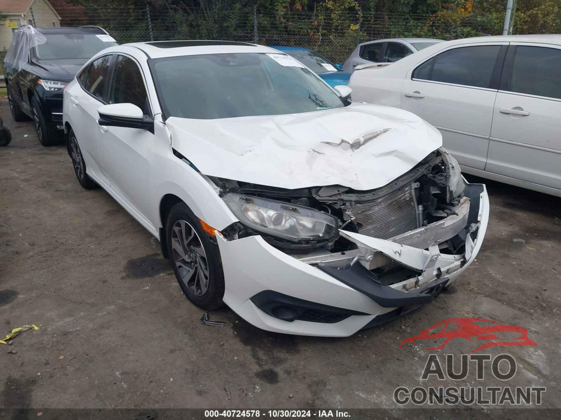 HONDA CIVIC 2016 - 19XFC2F87GE001609