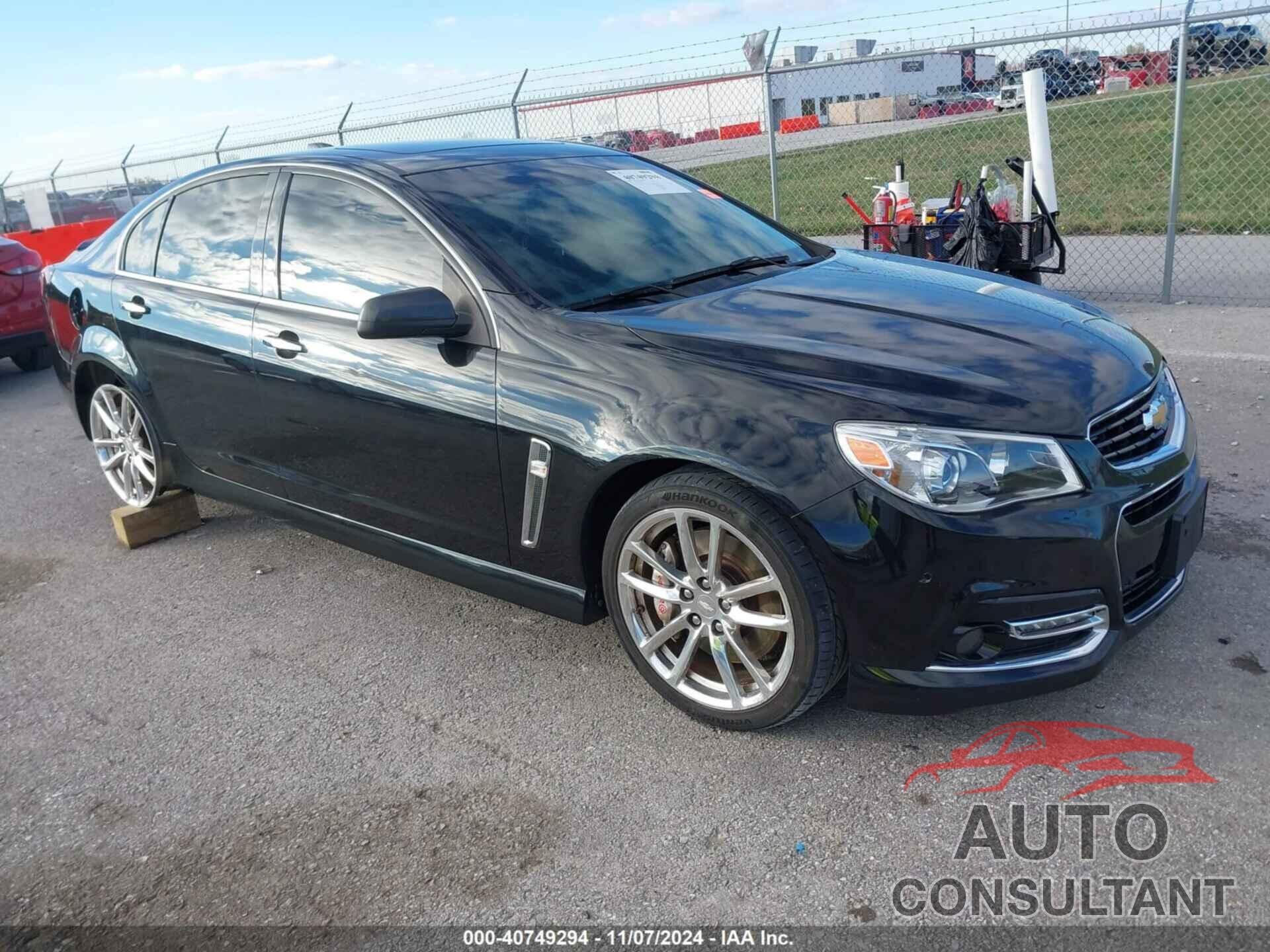 CHEVROLET SS 2015 - 6G3F15RW9FL112284