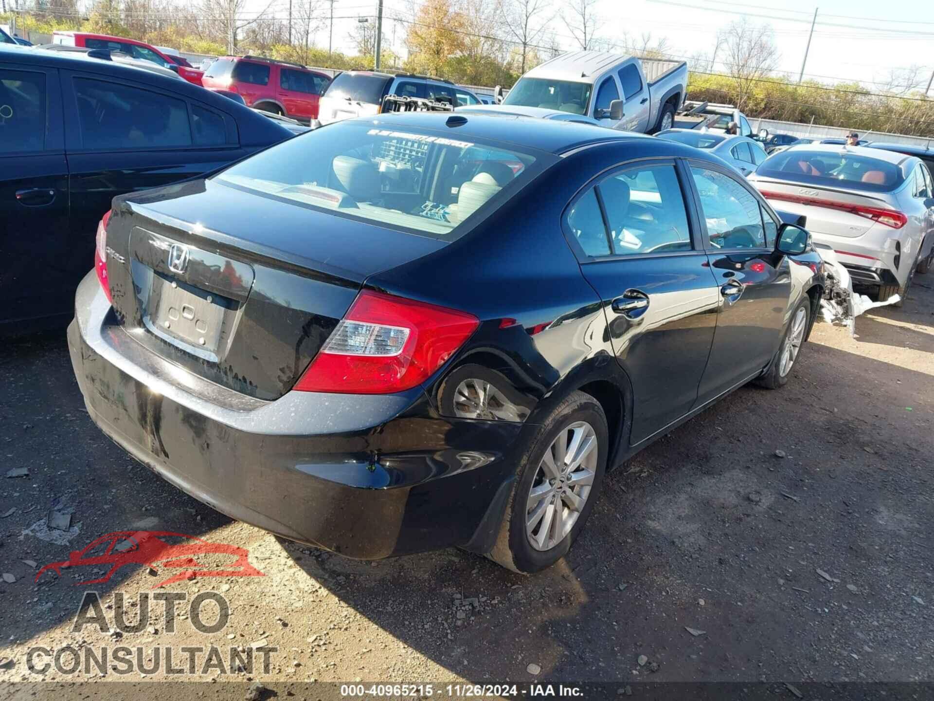 HONDA CIVIC 2012 - 19XFB2F90CE004468