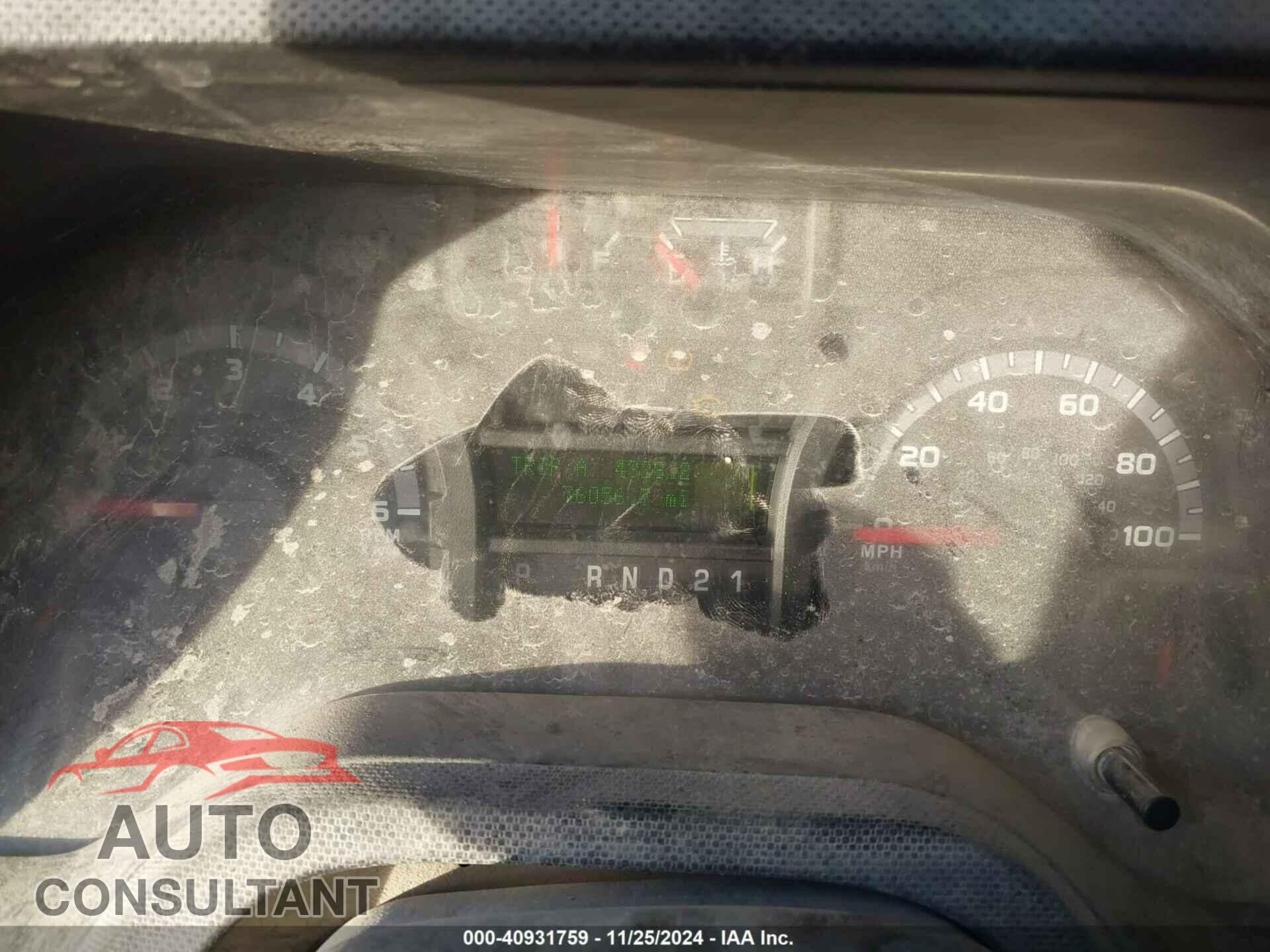 FORD E-150 2013 - 1FDNE1BW7DDA97397