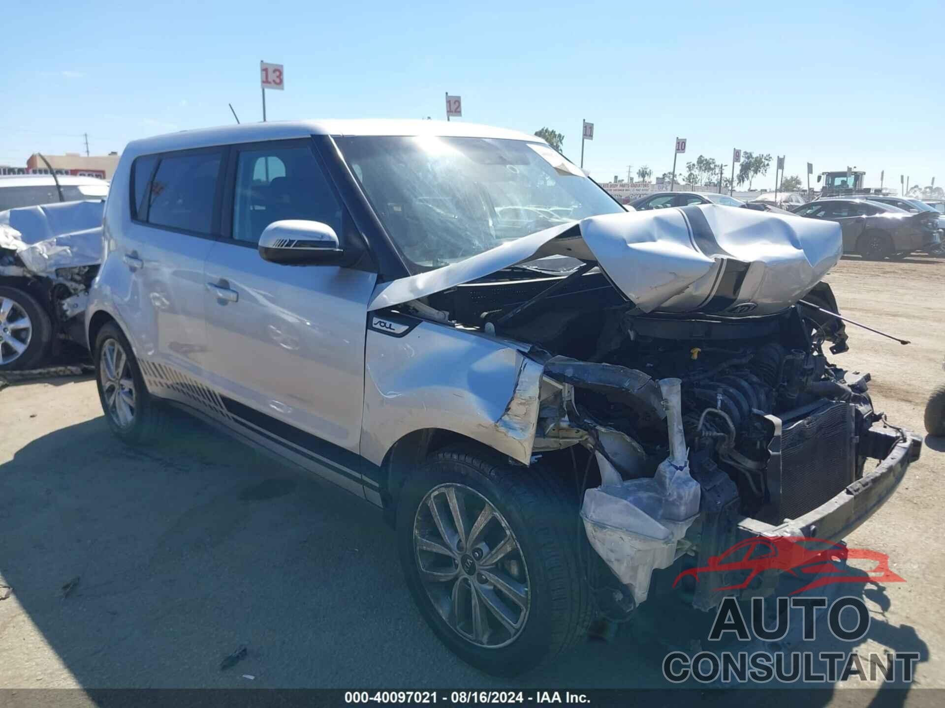 KIA SOUL 2017 - KNDJP3A55H7429682