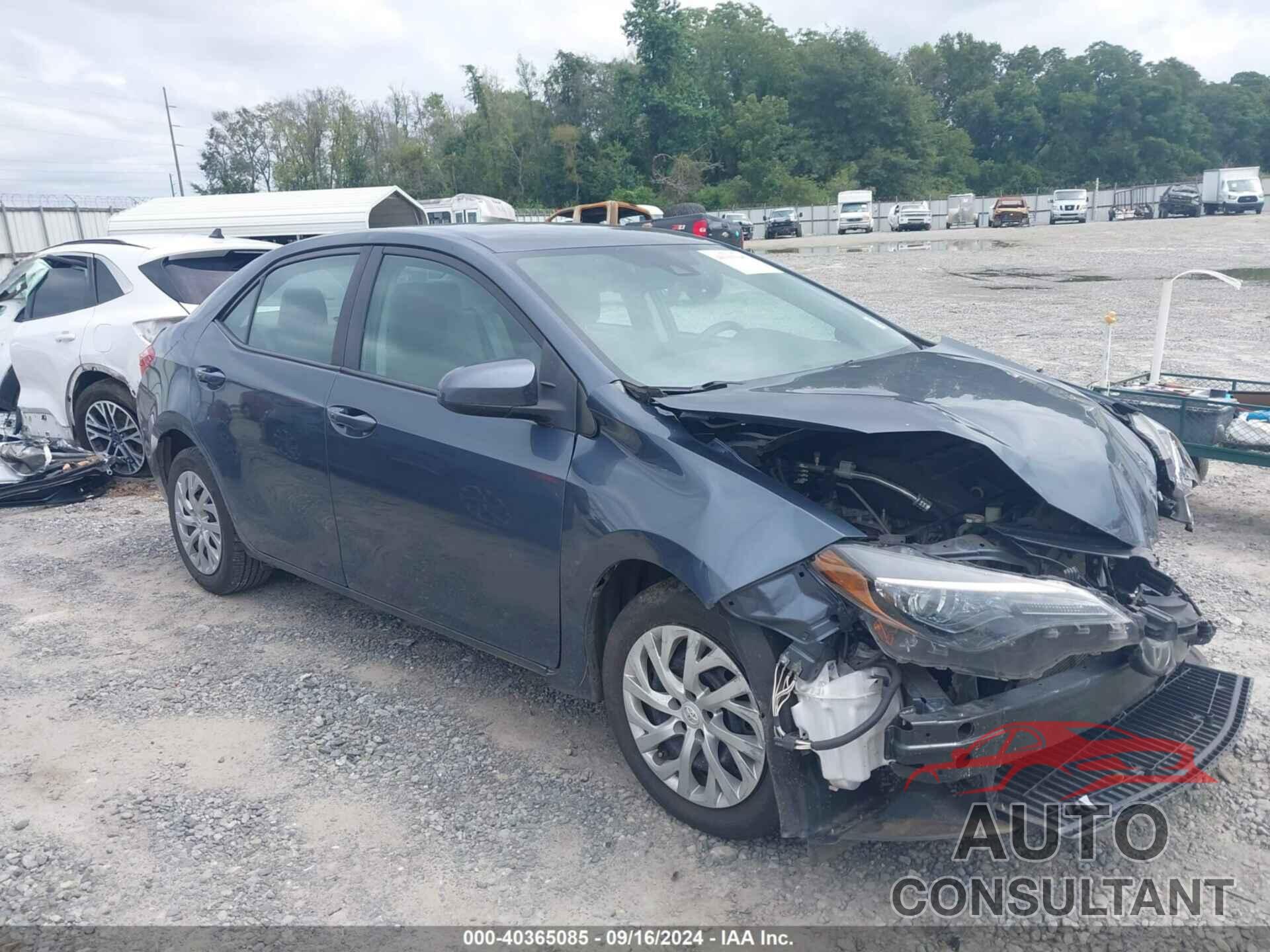 TOYOTA COROLLA 2019 - 2T1BURHE3KC238631