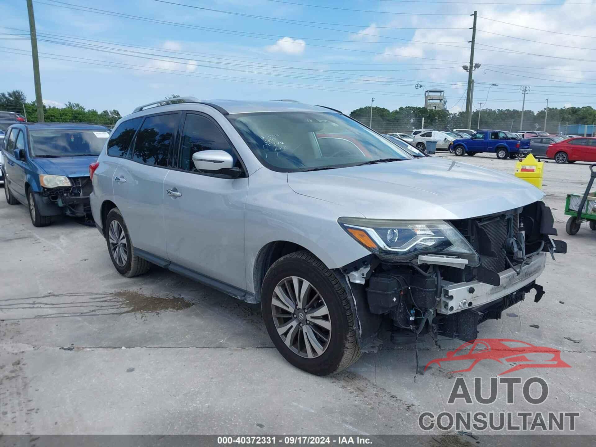 NISSAN PATHFINDER 2017 - 5N1DR2MM0HC637184