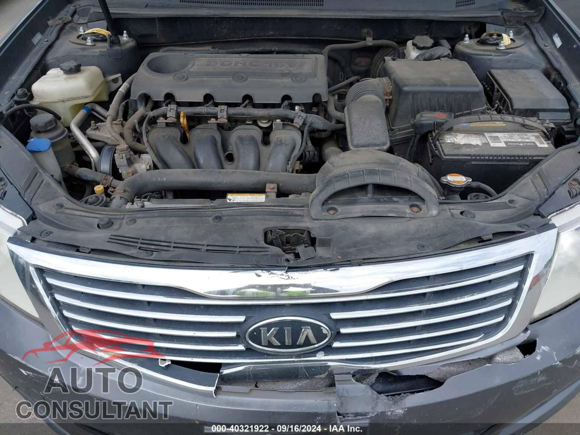 KIA OPTIMA 2009 - KNAGE228395361265