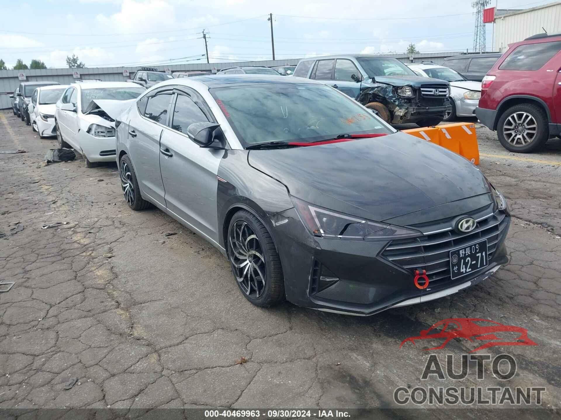 HYUNDAI ELANTRA 2020 - 5NPD84LF5LH601655