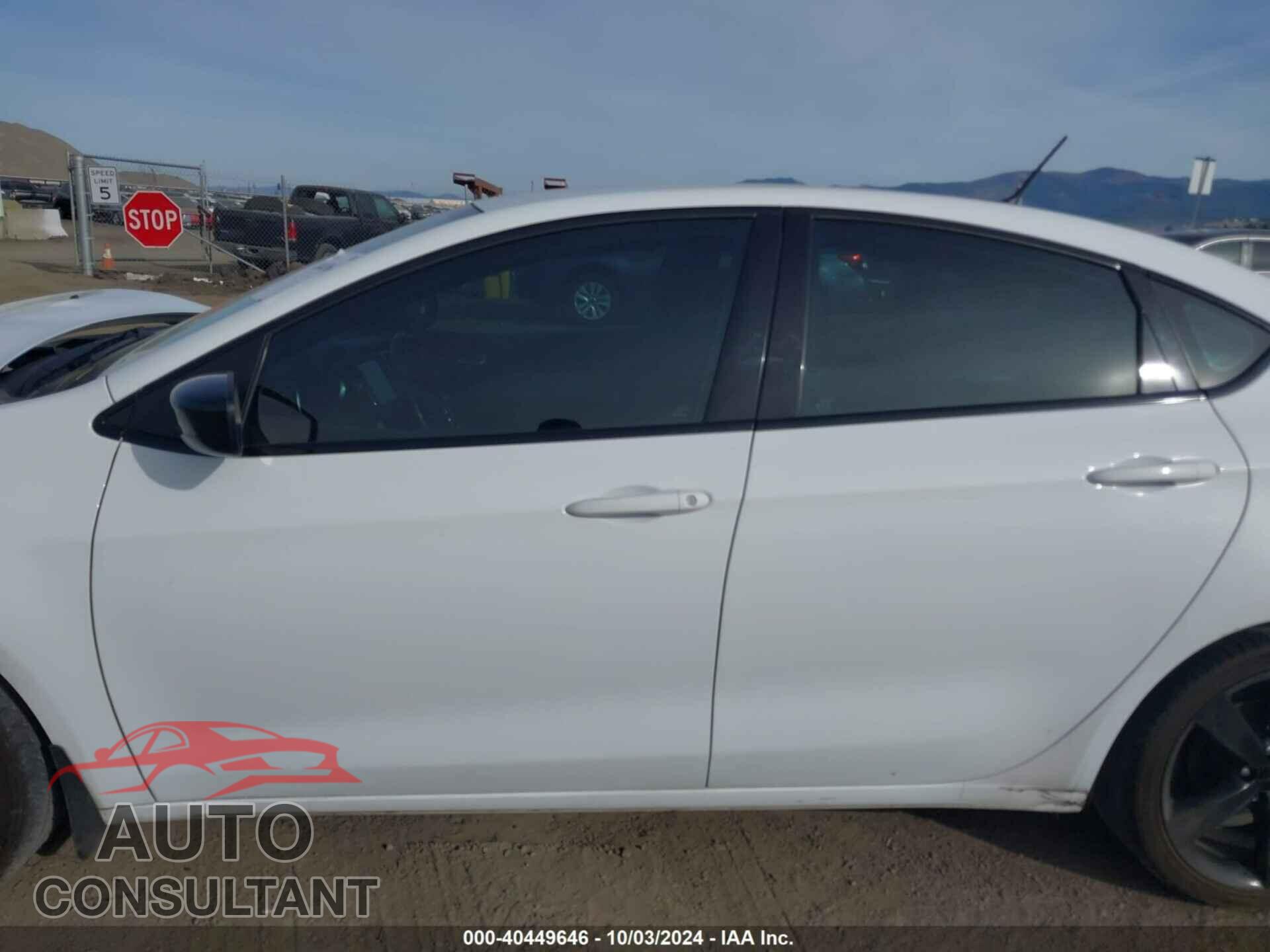 DODGE DART 2016 - 1C3CDFBB9GD607959