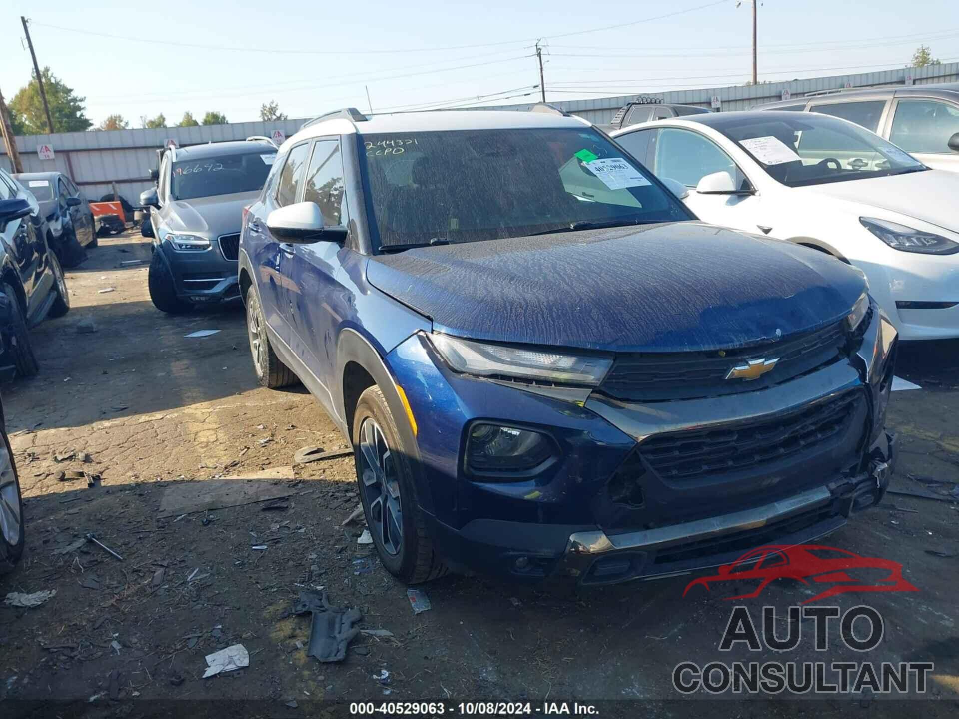 CHEVROLET TRAILBLAZER 2022 - KL79MVSL9NB110182