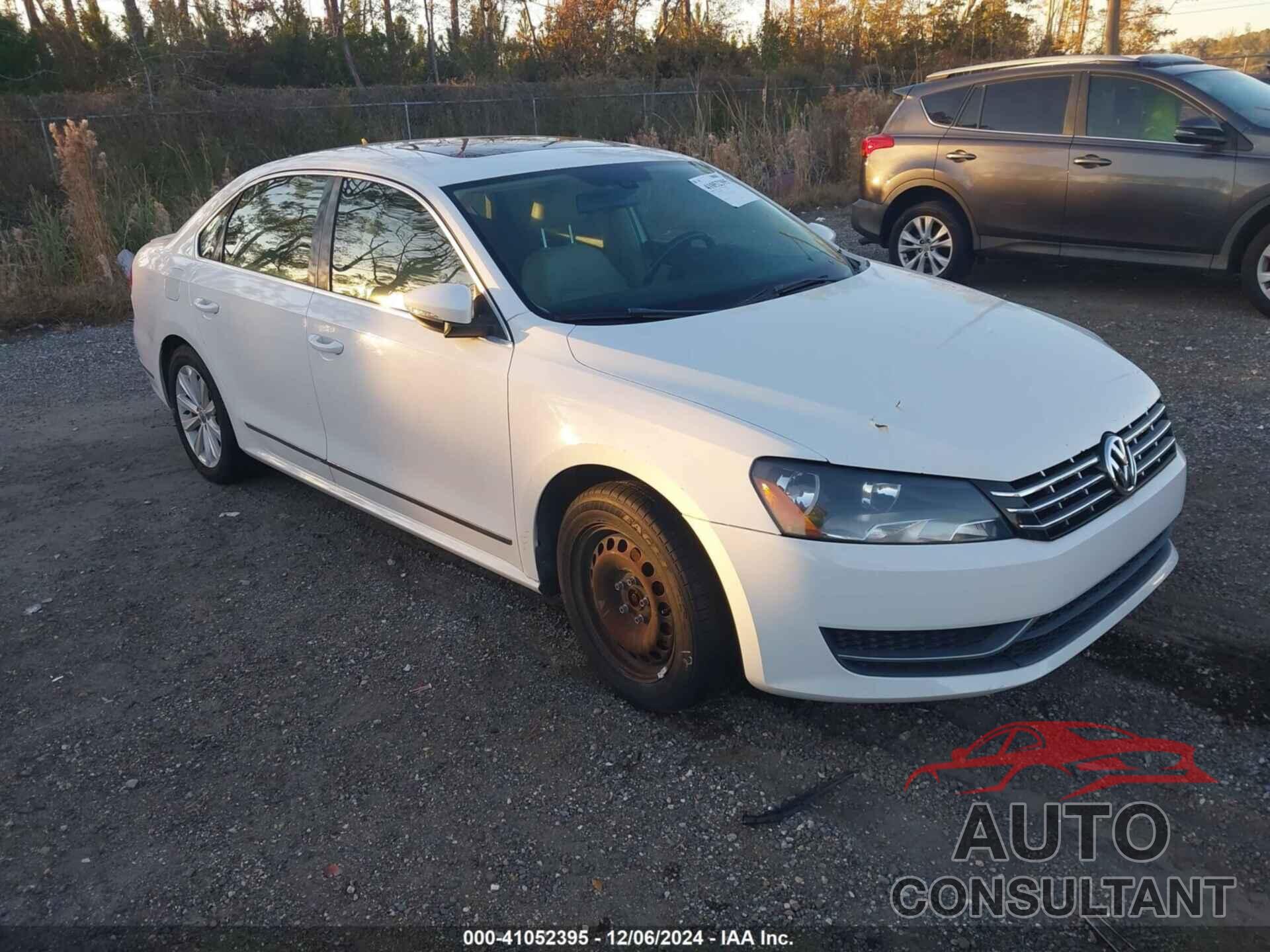 VOLKSWAGEN PASSAT 2012 - 1VWCH7A38CC069767