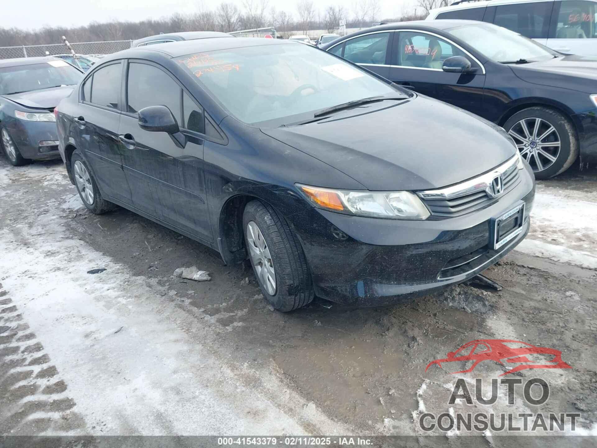 HONDA CIVIC 2012 - 2HGFB2F57CH305452