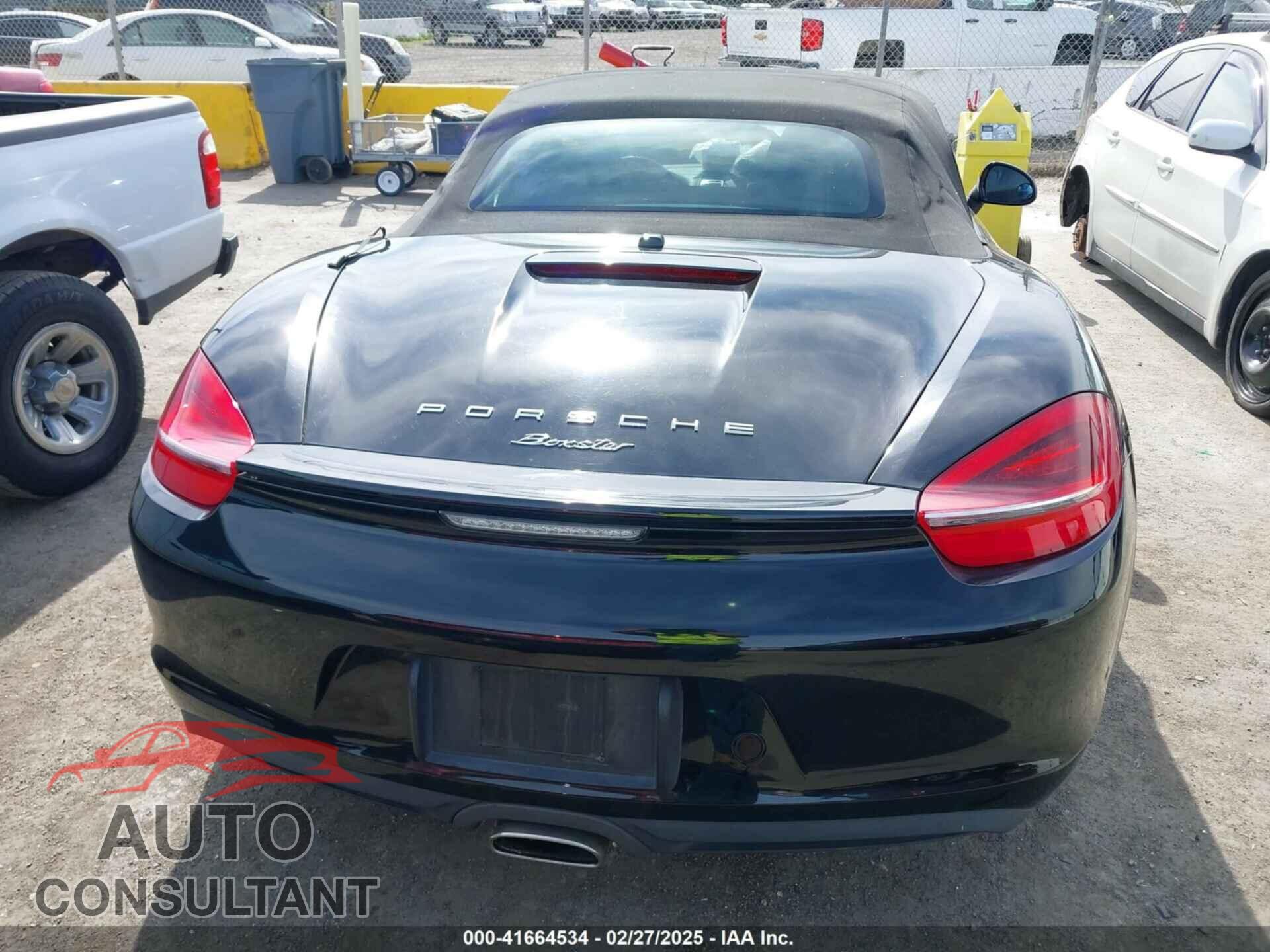 PORSCHE BOXSTER 2013 - WP0CA2A82DS112948