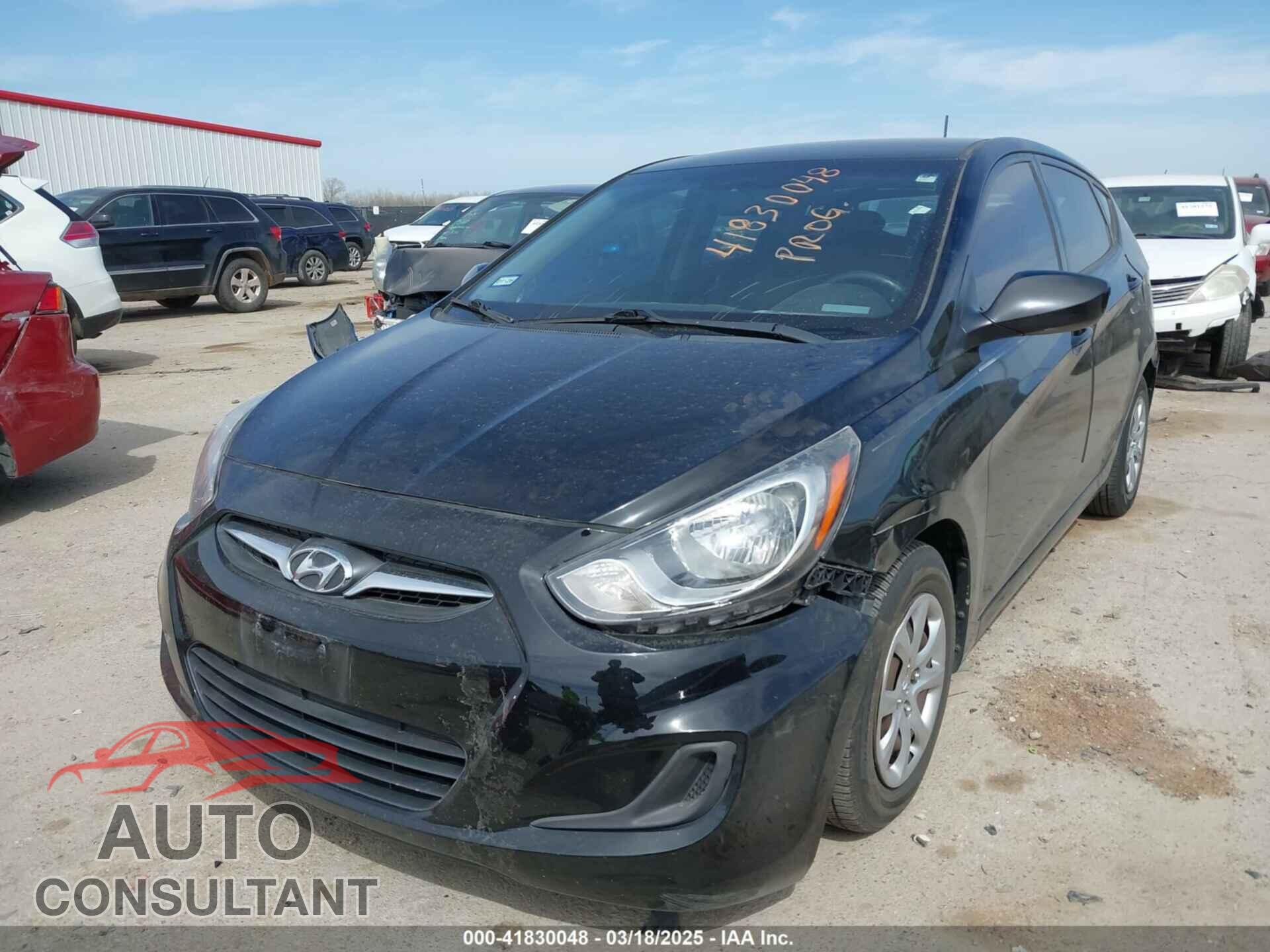HYUNDAI ACCENT 2014 - KMHCT5AE9EU182501
