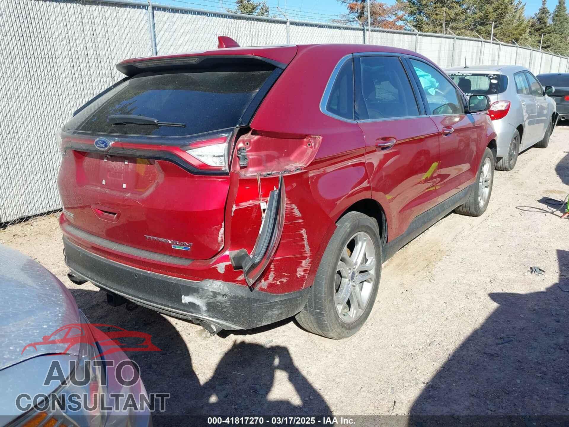 FORD EDGE 2016 - 2FMPK4K96GBB65888