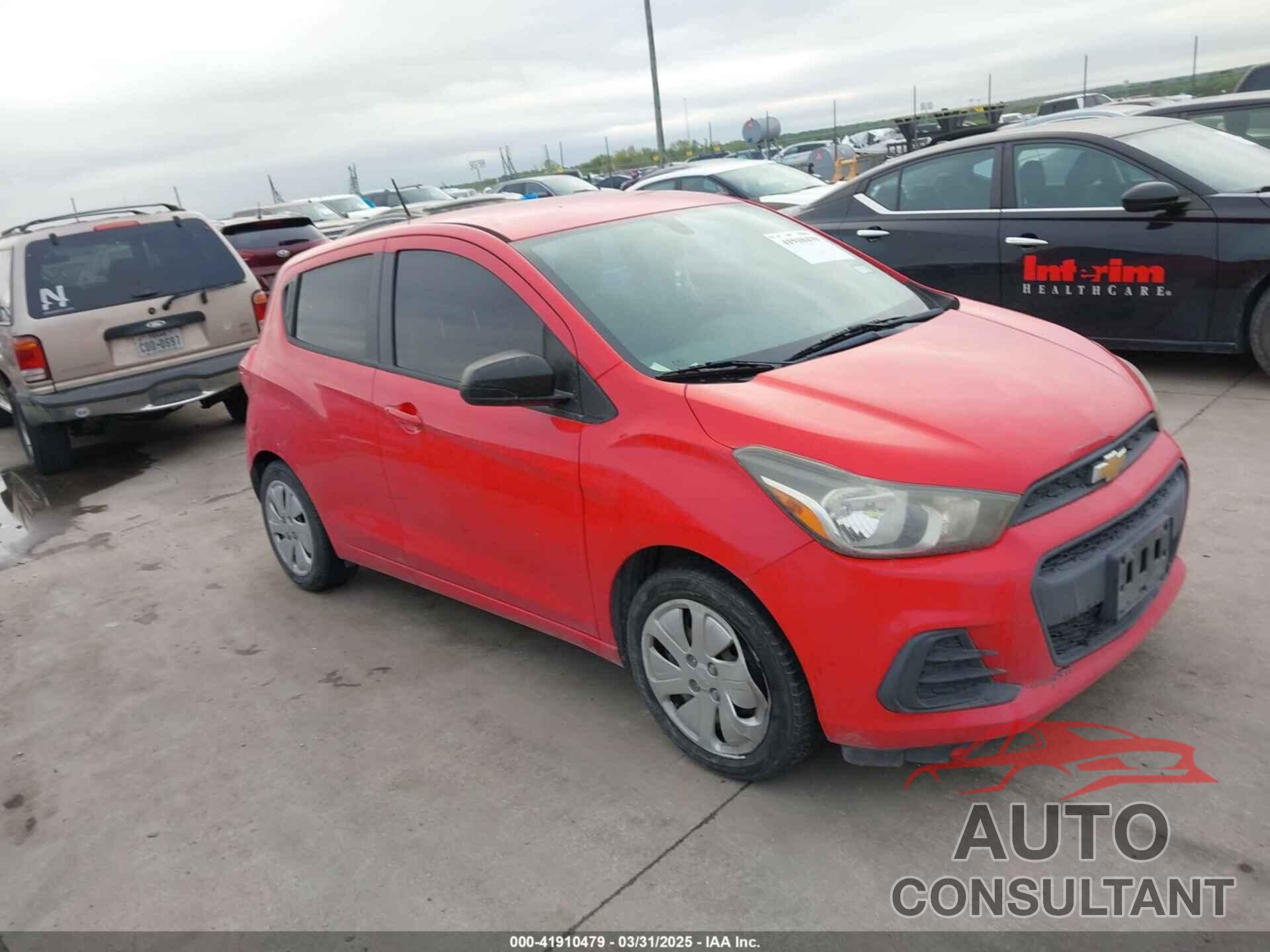 CHEVROLET SPARK 2016 - KL8CB6SA3GC629365