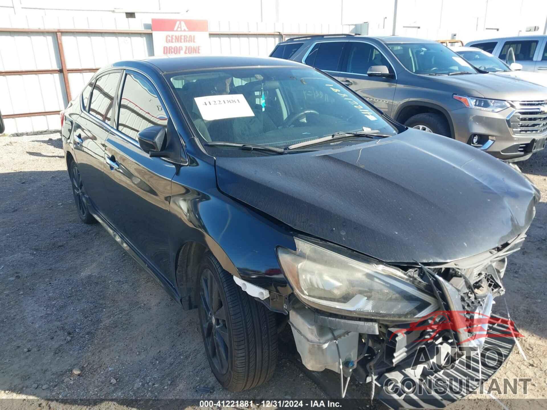 NISSAN SENTRA 2018 - 3N1AB7AP3JY232203