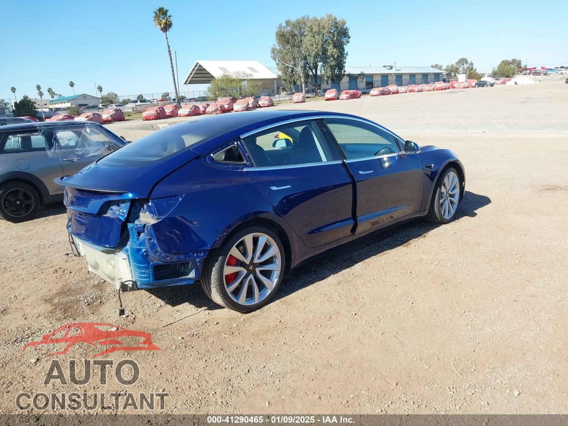 TESLA MODEL 3 2018 - 5YJ3E1EB8JF151475