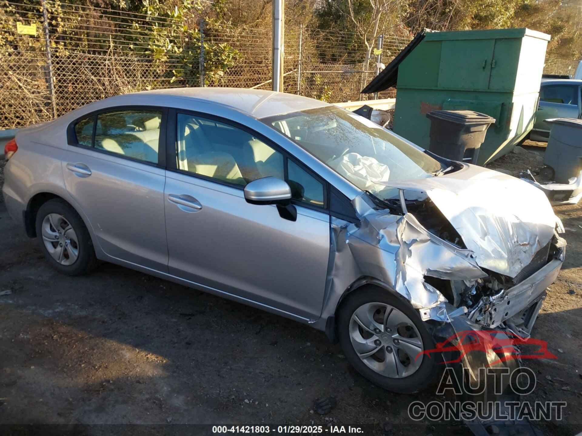 HONDA CIVIC 2014 - 19XFB2F50EE030777