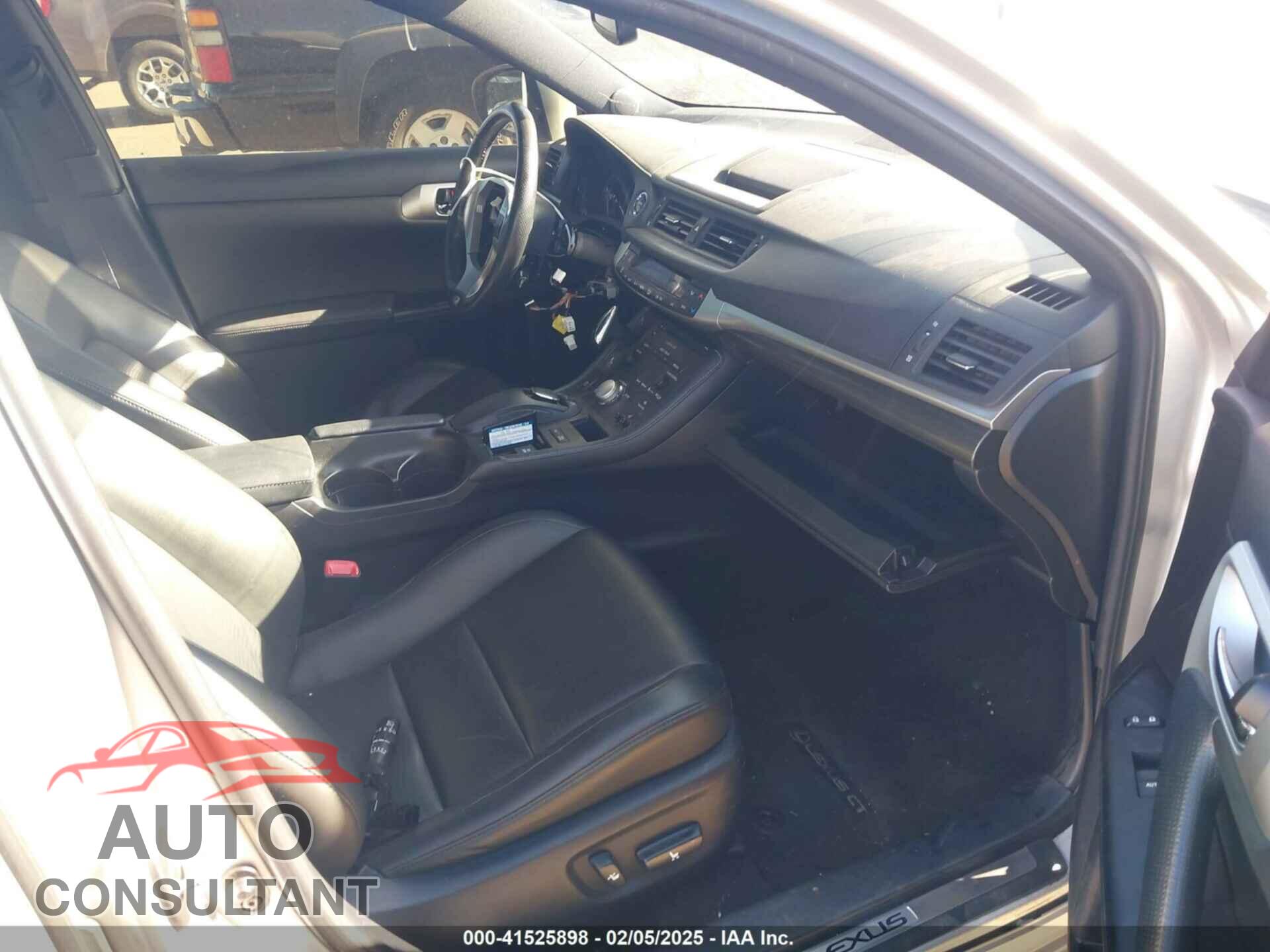 LEXUS CT 200H 2013 - JTHKD5BH9D2160271