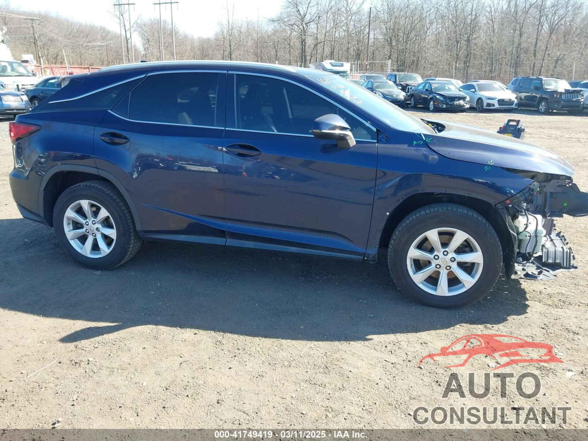 LEXUS RX 350 2017 - 2T2BZMCA2HC129901