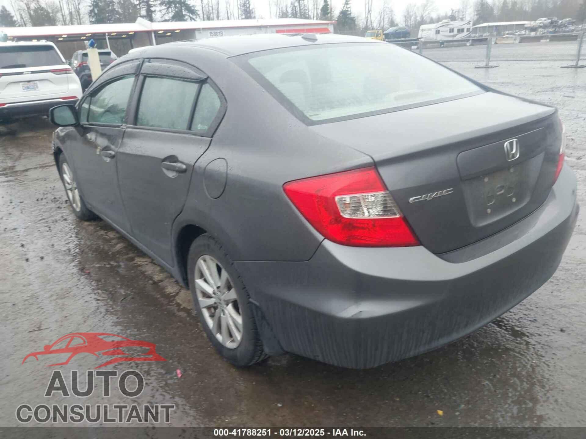 HONDA CIVIC 2012 - 19XFB2F94CE348904