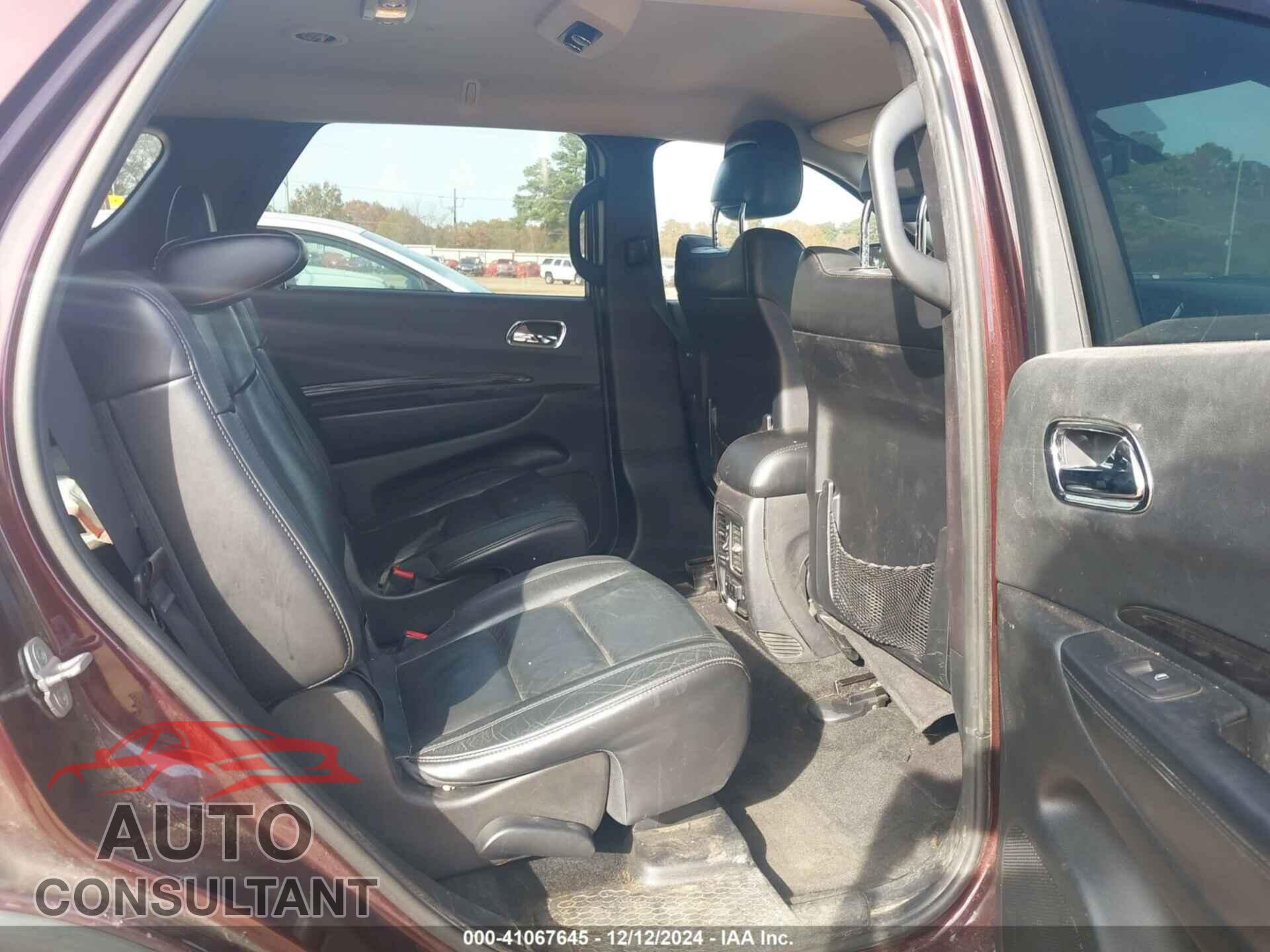 DODGE DURANGO 2012 - 1C4RDHDG3CC320028