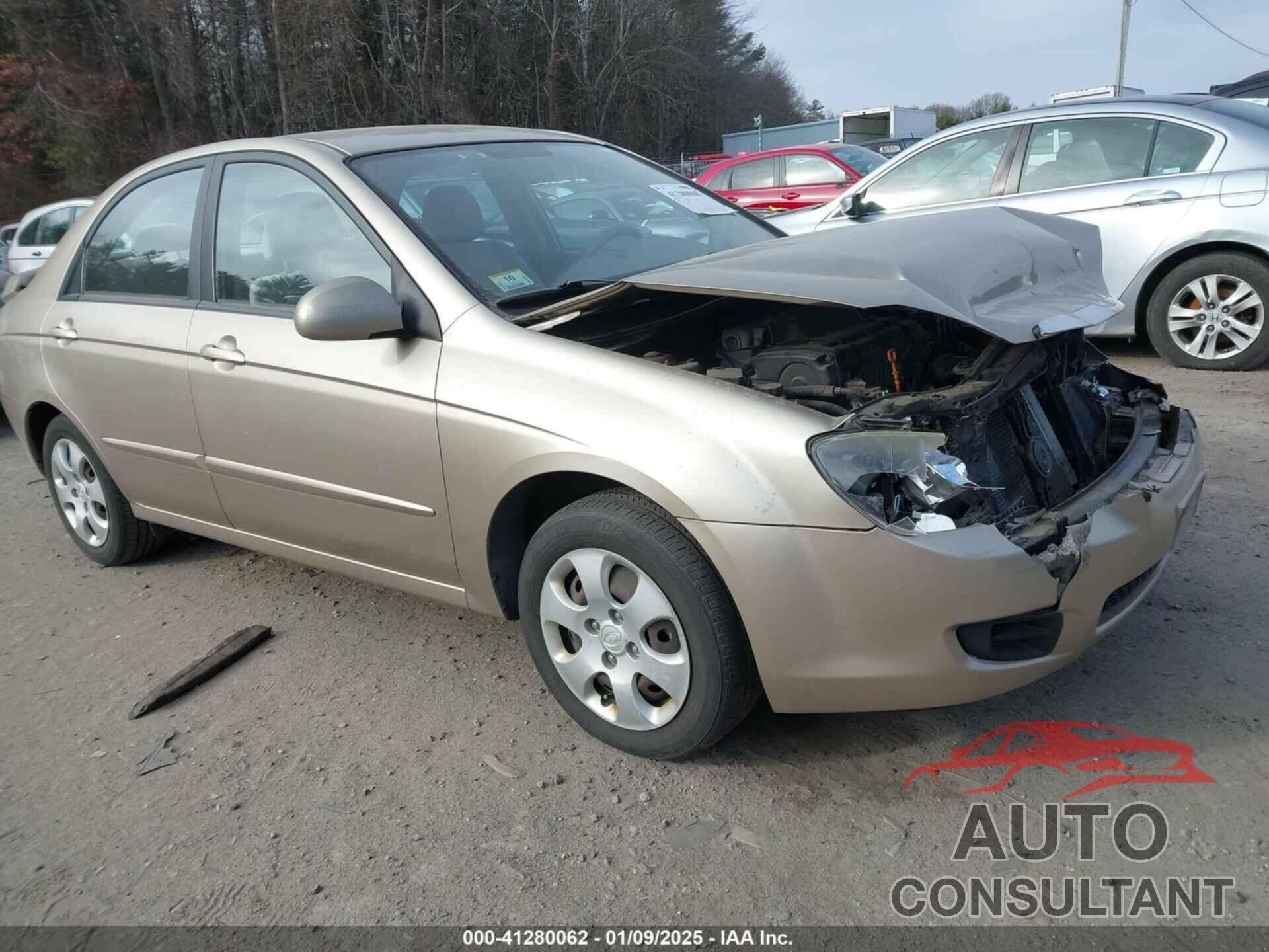 KIA SPECTRA 2009 - KNAFE222695618555