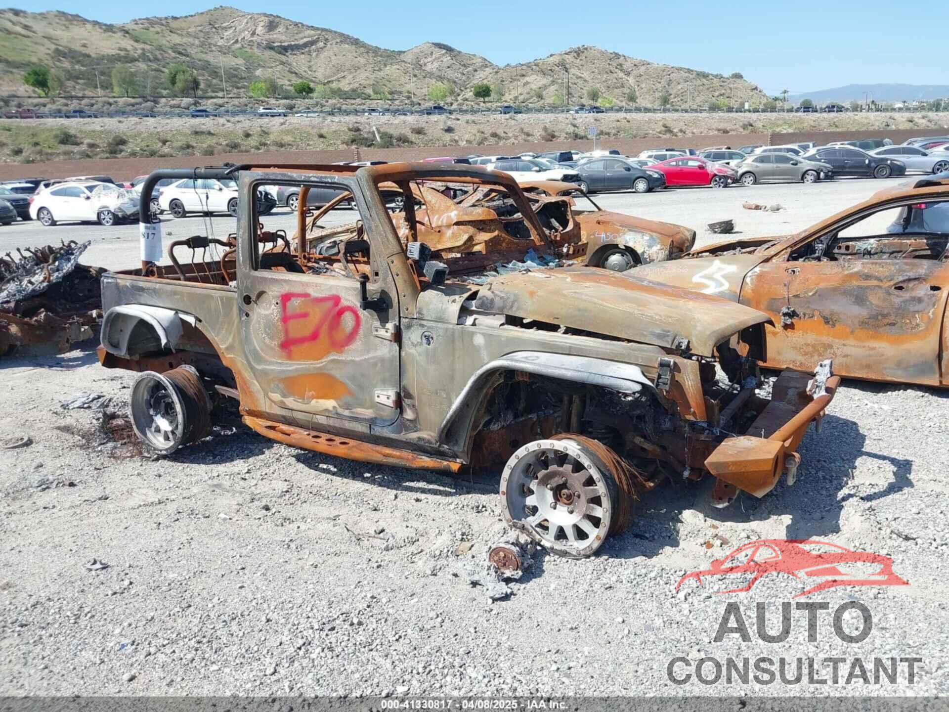 JEEP WRANGLER 2012 - 1C4AJWAGXCL214044