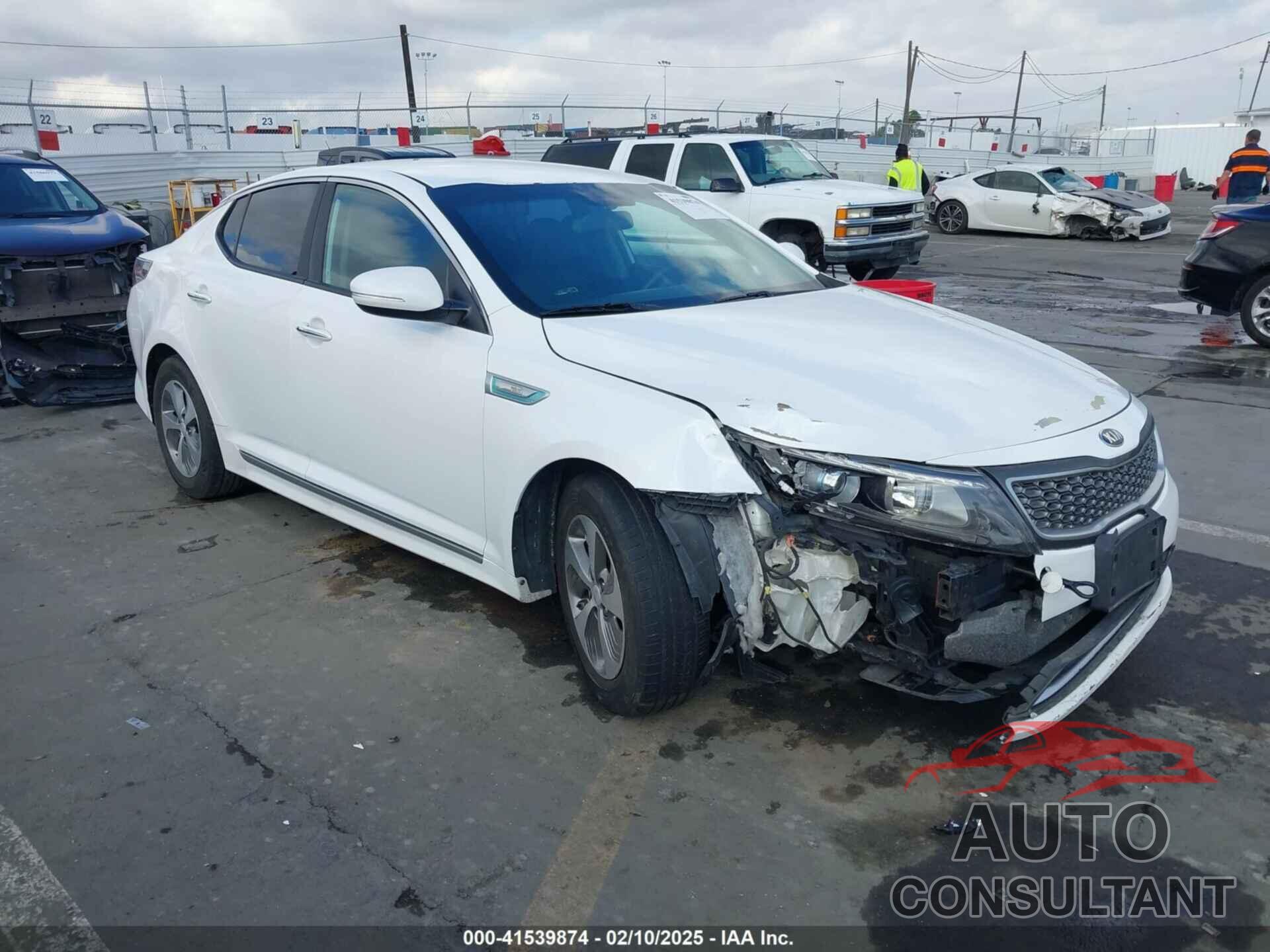 KIA OPTIMA HYBRID 2015 - KNAGM4AD8F5078885
