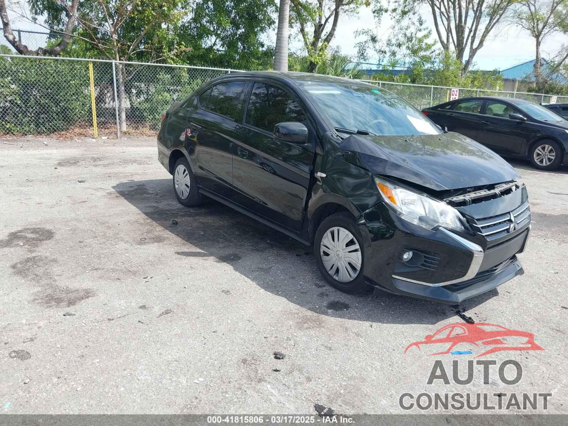 MITSUBISHI MIRAGE G4 2022 - ML32FUFJ7NHF06356