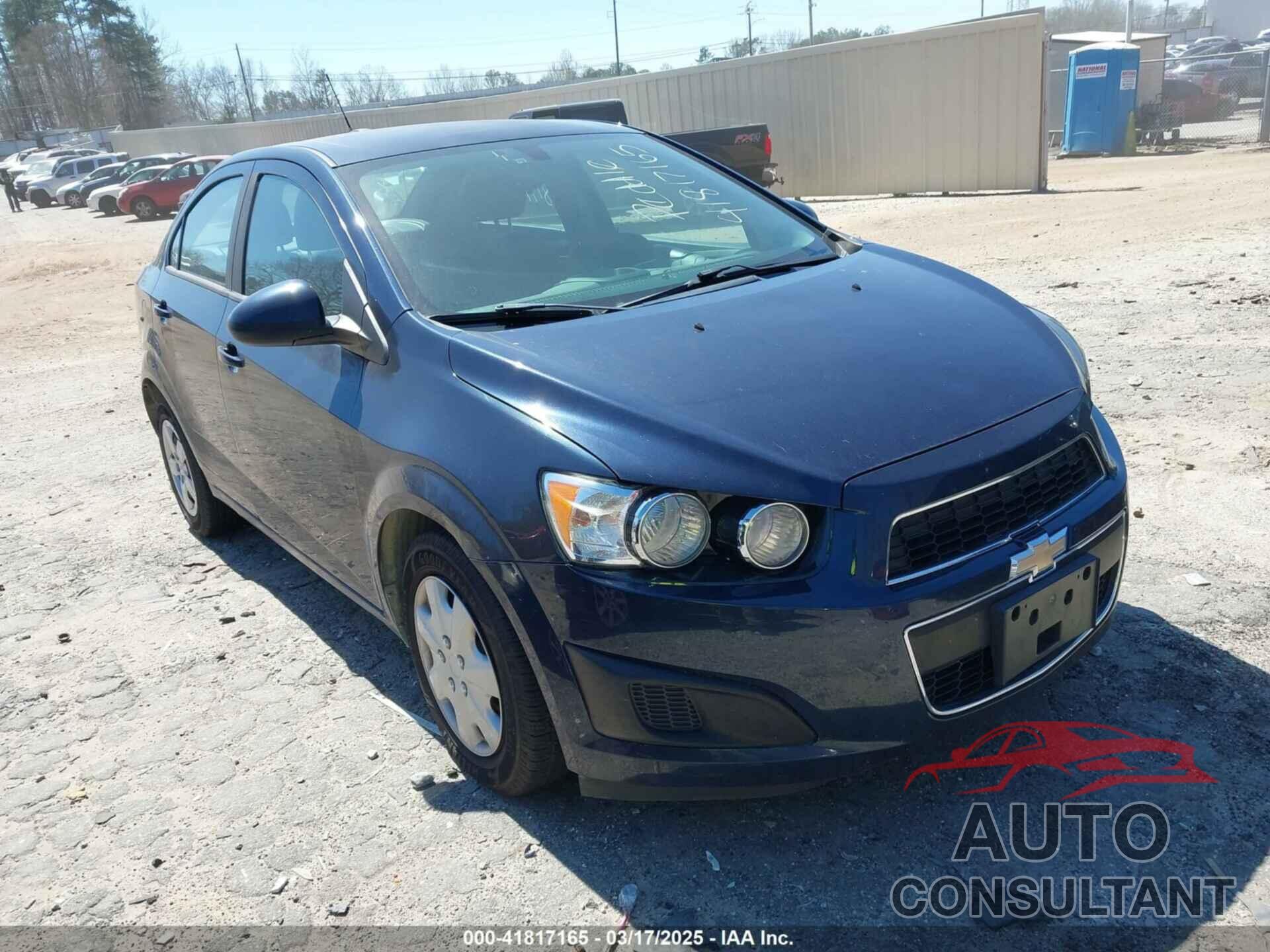 CHEVROLET SONIC 2015 - 1G1JA5SHXF4165694