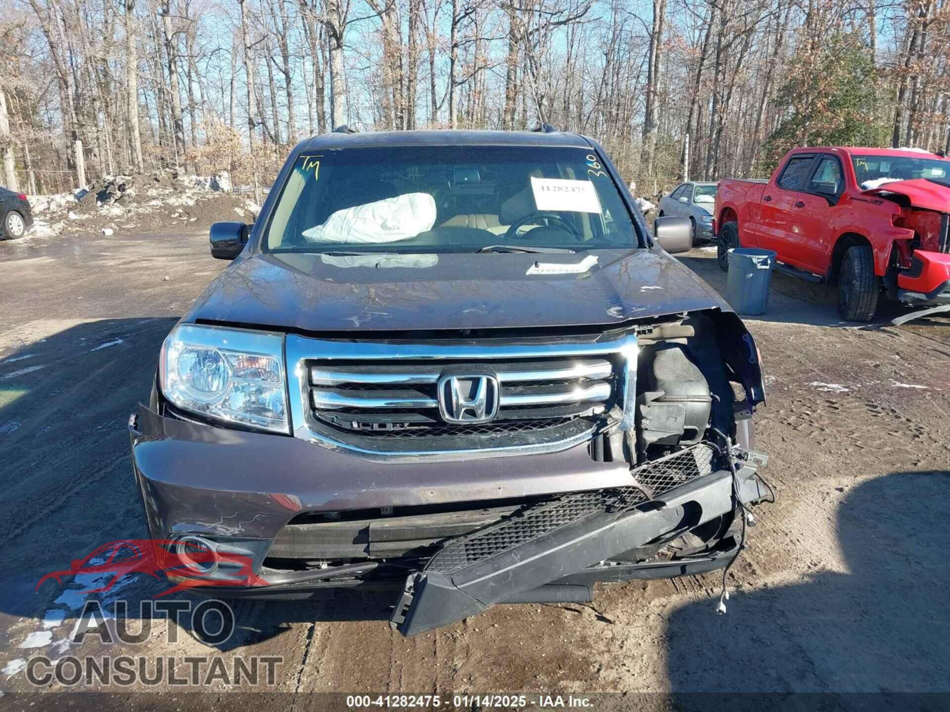 HONDA PILOT 2012 - 5FNYF4H63CB016152