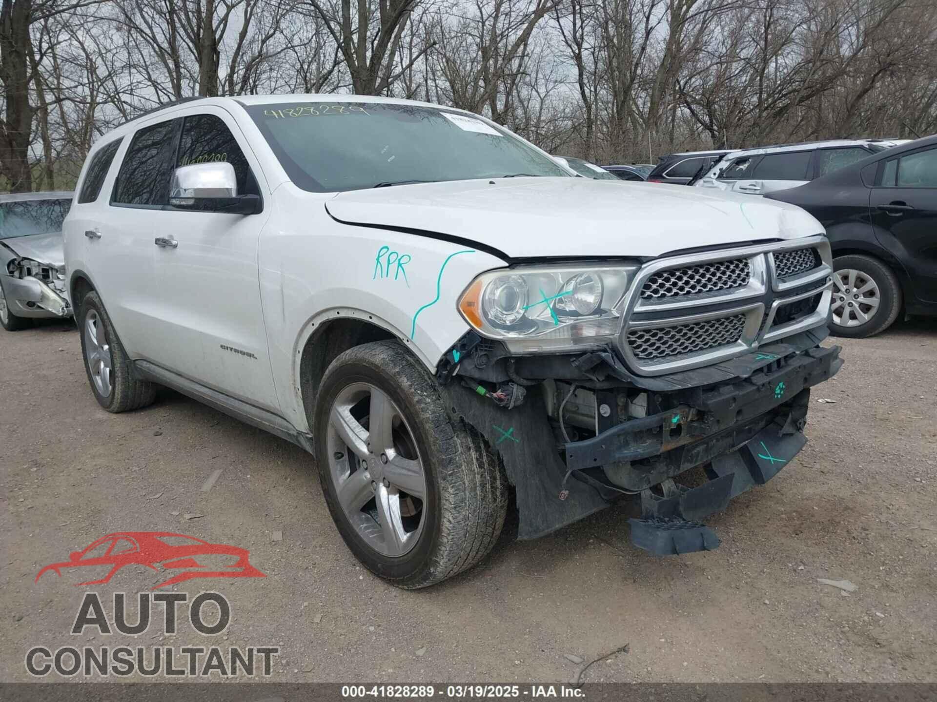 DODGE DURANGO 2013 - 1C4RDJEG7DC687196