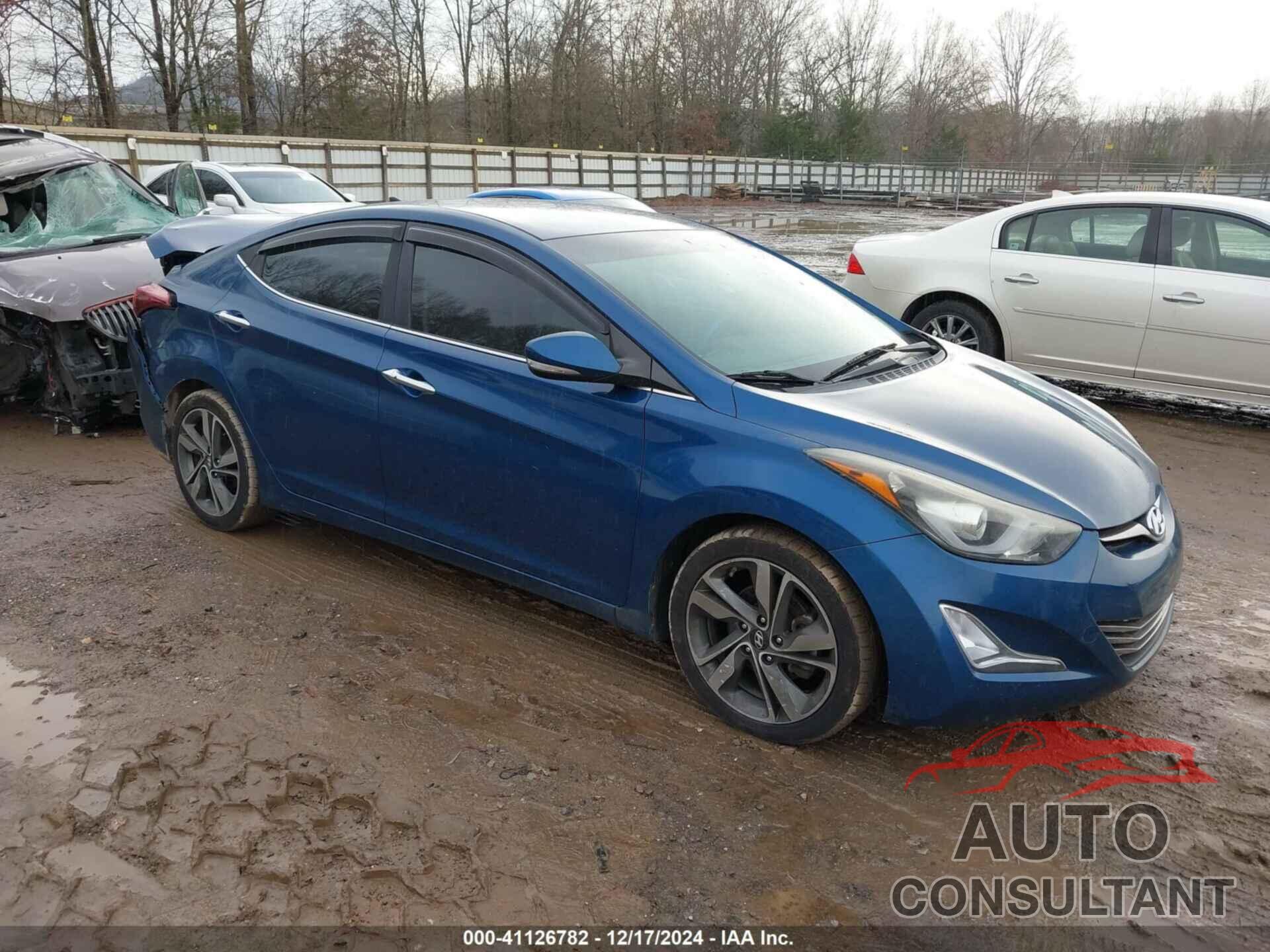 HYUNDAI ELANTRA 2016 - KMHDH4AE9GU620260