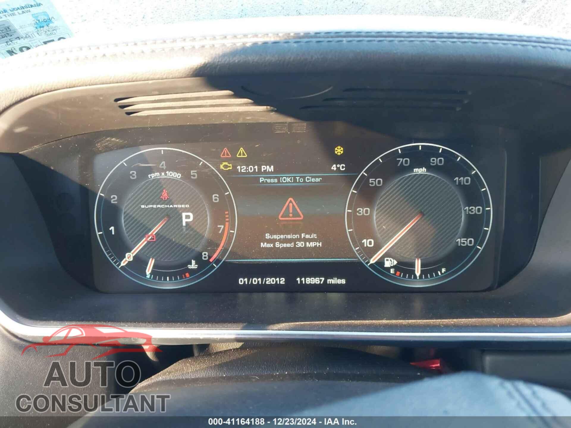 LAND ROVER RANGE ROVER 2013 - SALGS2EF7DA116239