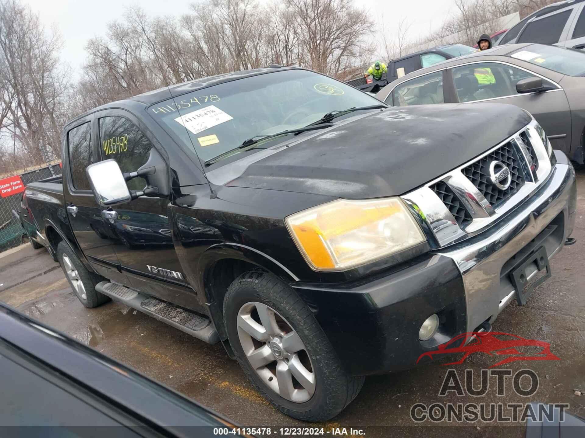 NISSAN TITAN 2009 - 1N6BA07C59N313953