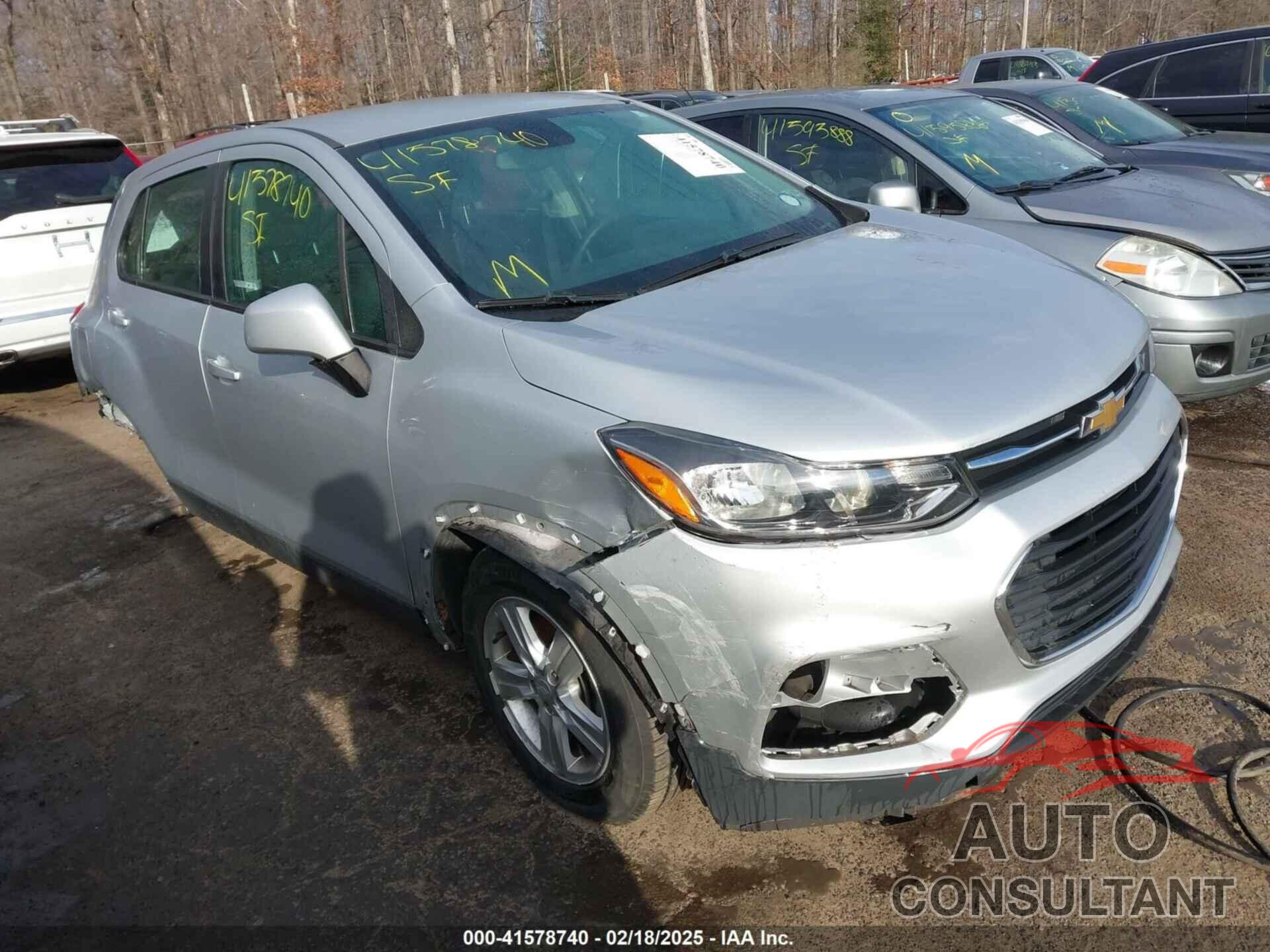 CHEVROLET TRAX 2020 - 3GNCJKSB3LL202754
