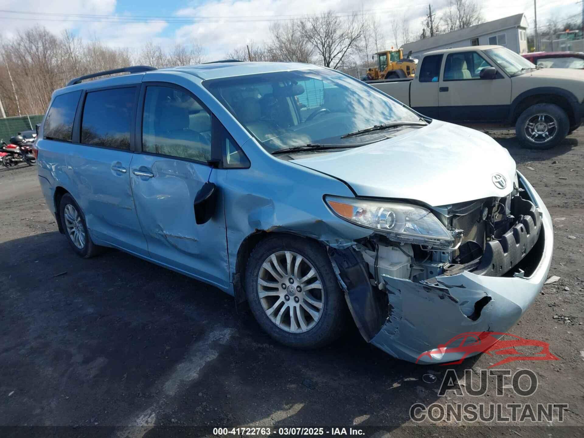 TOYOTA SIENNA 2016 - 5TDYK3DC9GS758610