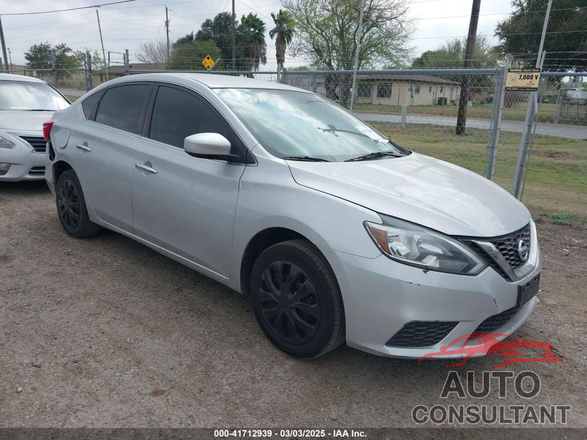 NISSAN SENTRA 2018 - 3N1AB7AP4JY249236