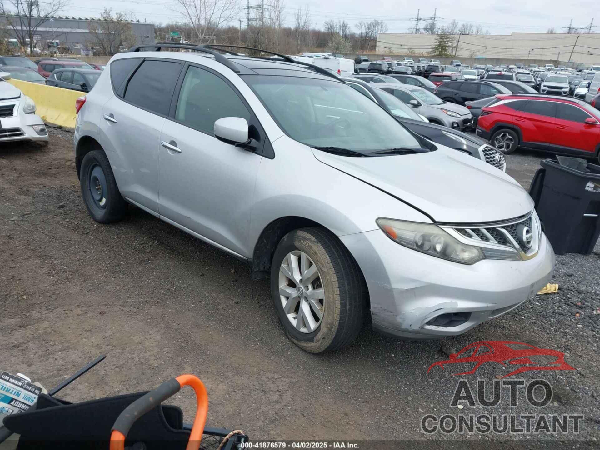 NISSAN MURANO 2011 - JN8AZ1MW1BW186151