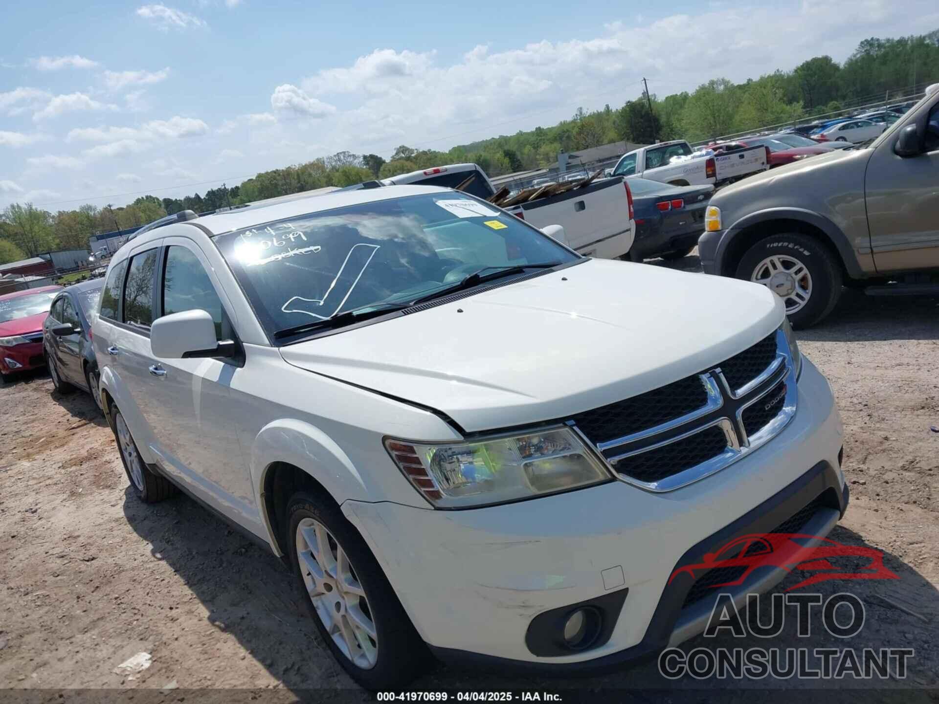 DODGE JOURNEY 2012 - 3C4PDCDG5CT390712