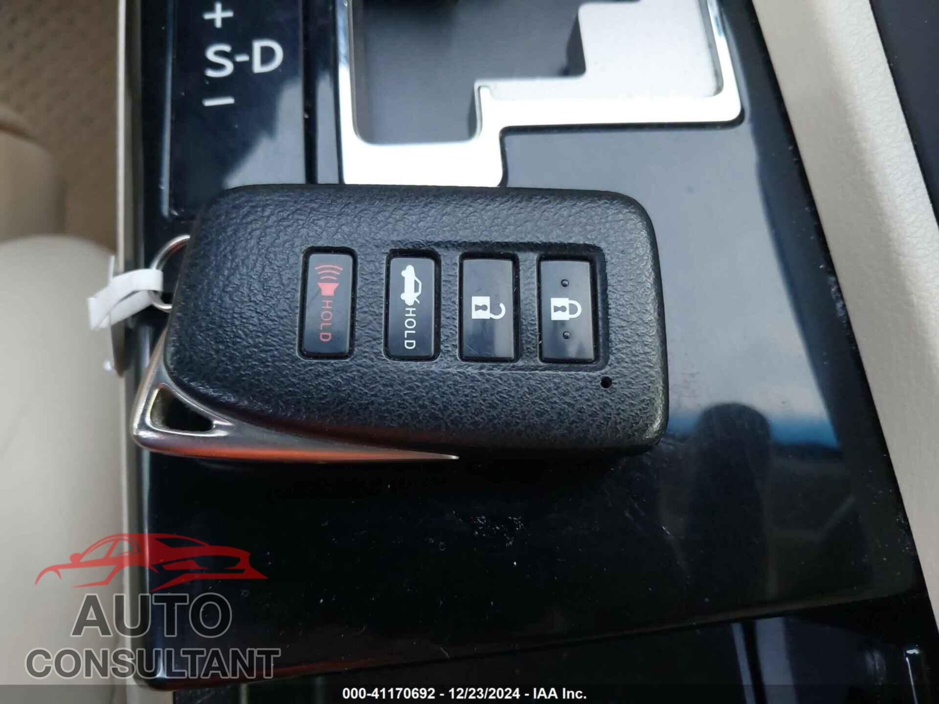 LEXUS ES 2013 - JTHBK1GG6D2000251
