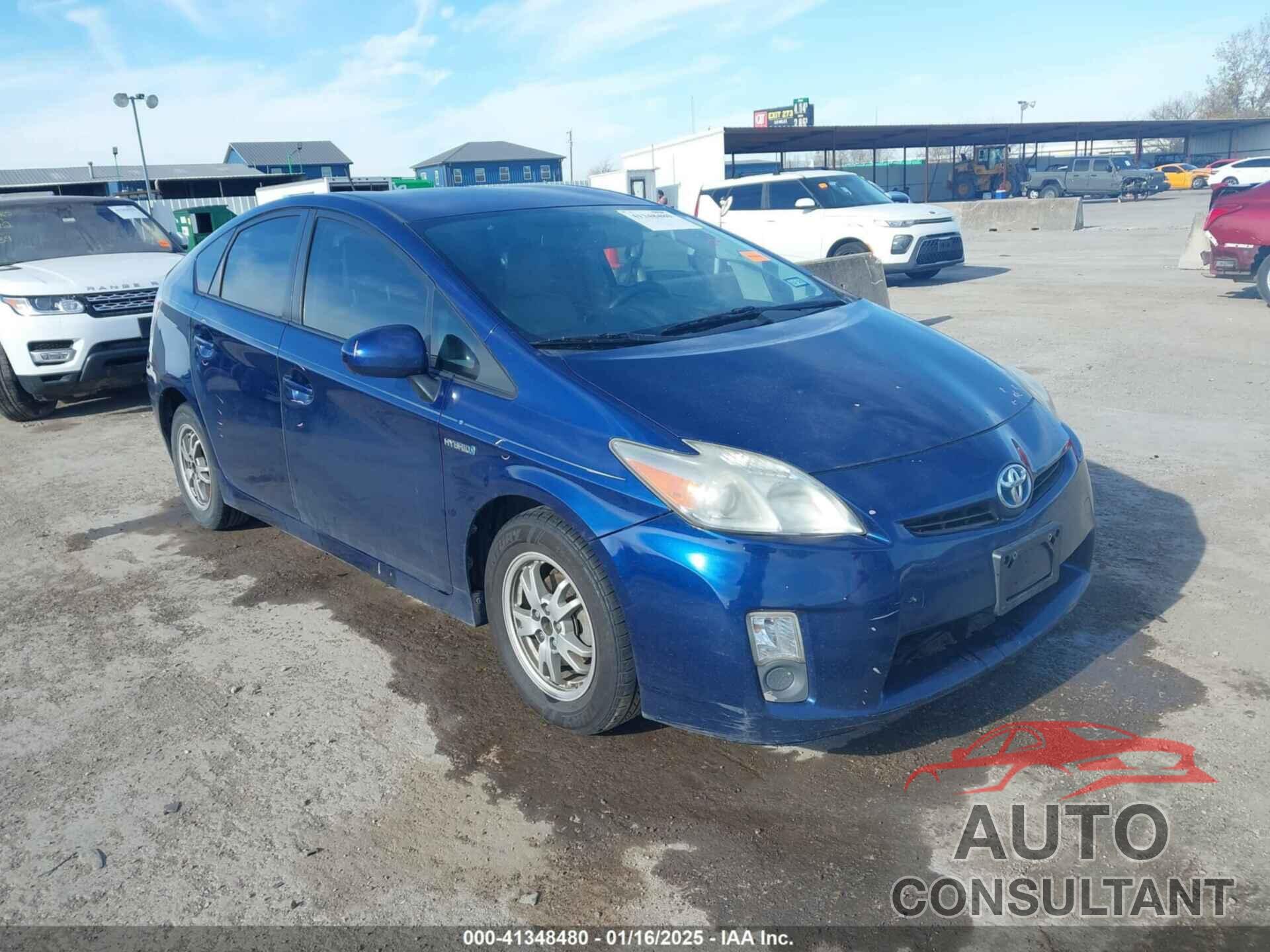 TOYOTA PRIUS 2010 - JTDKN3DU8A1091975