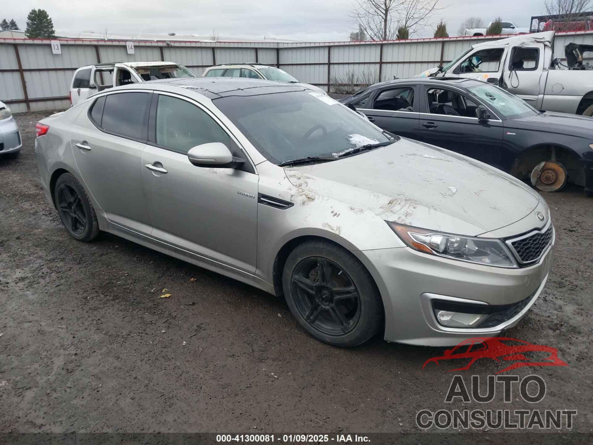 KIA OPTIMA HYBRID 2013 - KNAGM4AD0D5045764